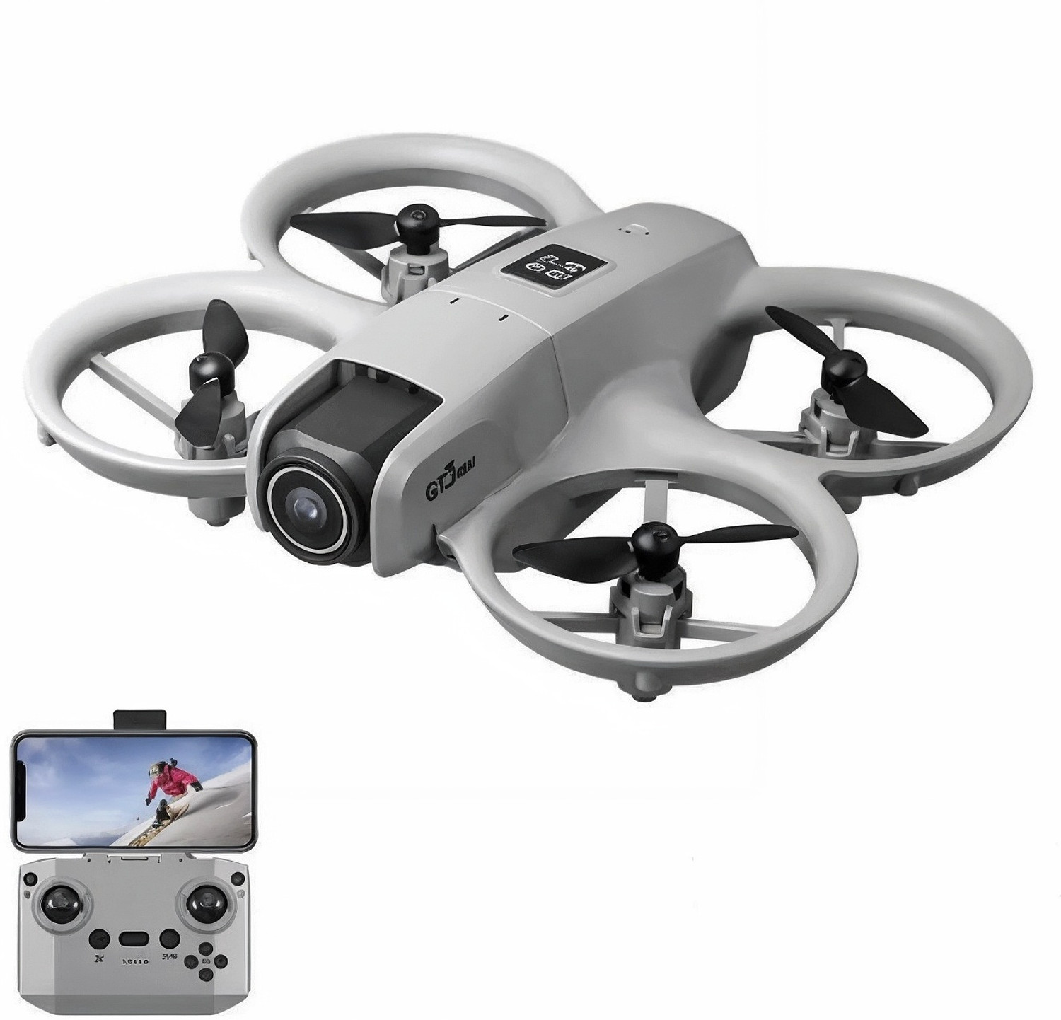 Image of aroskay GT3 4K Drone Dual Cameras Obstacle Avoidance Mini Quadcopter Foldable RC Drone Drone