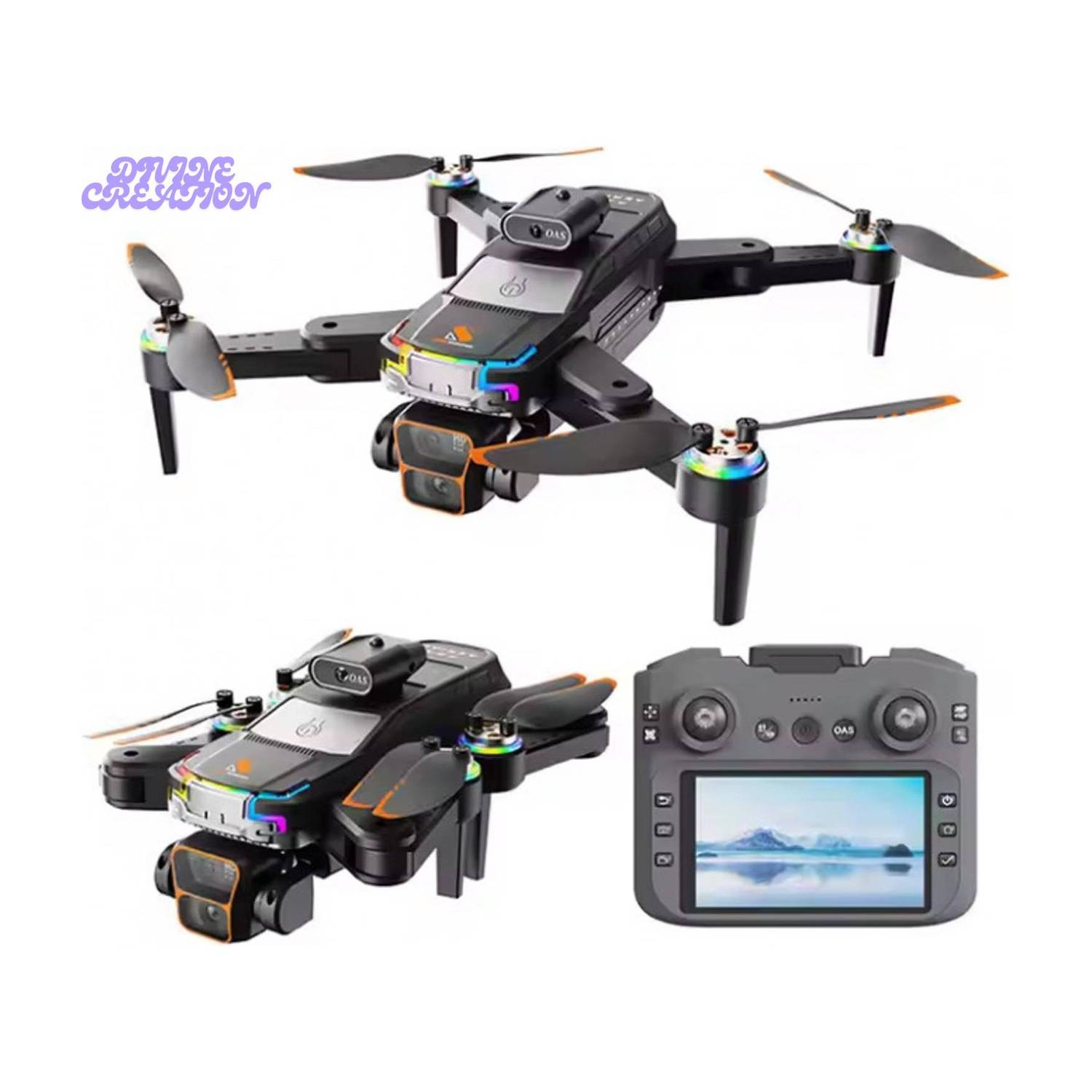 Divine creation JS39Pro HD Camera Drone Real-Time Digital Display ,Stable Flight Control C168 Drone