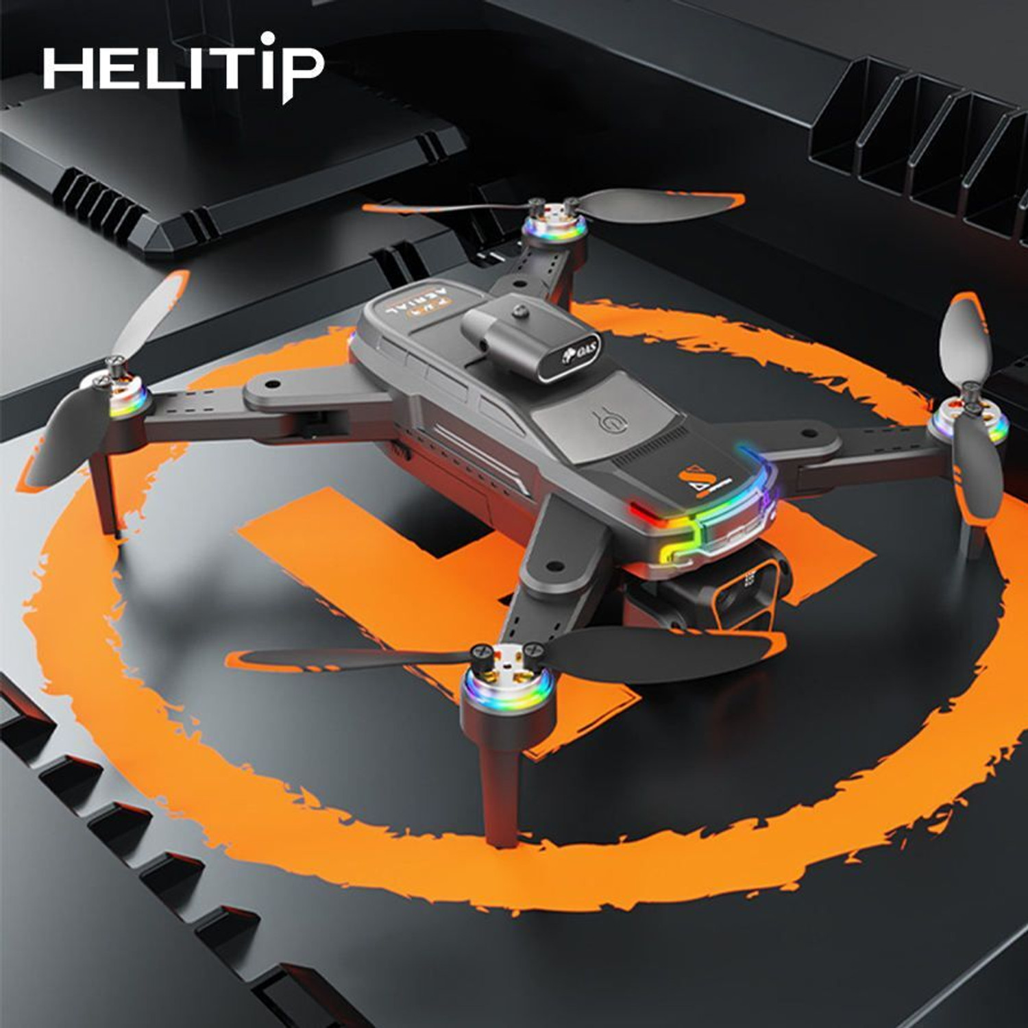 Image of Playtastic JS39 Pro Drone with Intelligent Obstacle Avoidance Dual Camera 90 Degrees Lens Drone