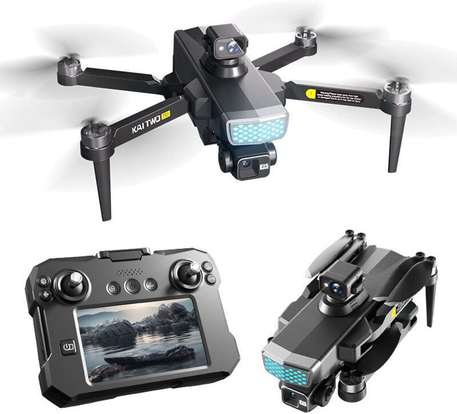 Image of VIXIJ KAI TWO Pro Drone GPS 8K 3-Axis Gimbal Camera Brushless Obstacle Avoidance Drone