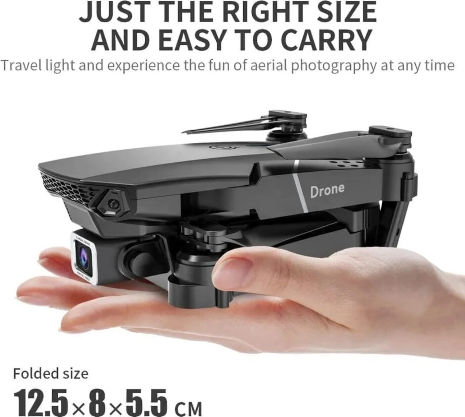 Image of DRSL Foldable-RC-Quadcopter-Altitude-Hold-Headless-Mode-Hight-Hold-MultiColor Drone Drone