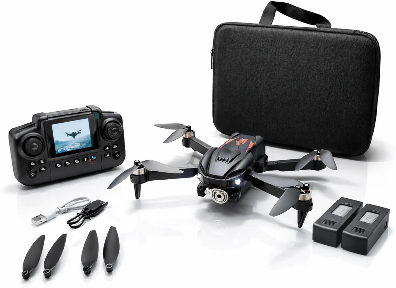 Image of Playtastic S6H Pro Aerial Camera Drone with Built-in Remote Display Drone