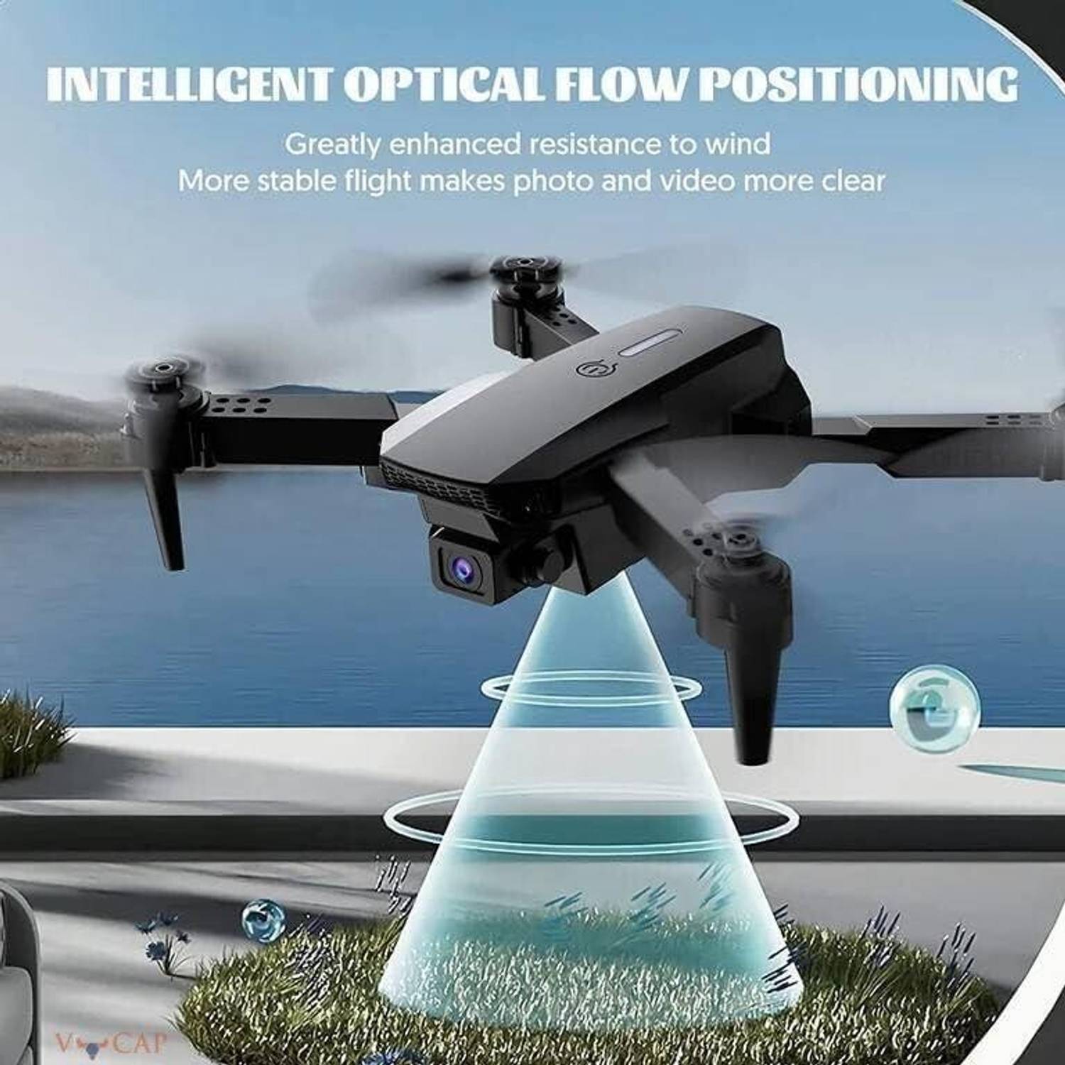 MAXX STAR E88 Pro Pocket Drone with HD Camera - Image 4