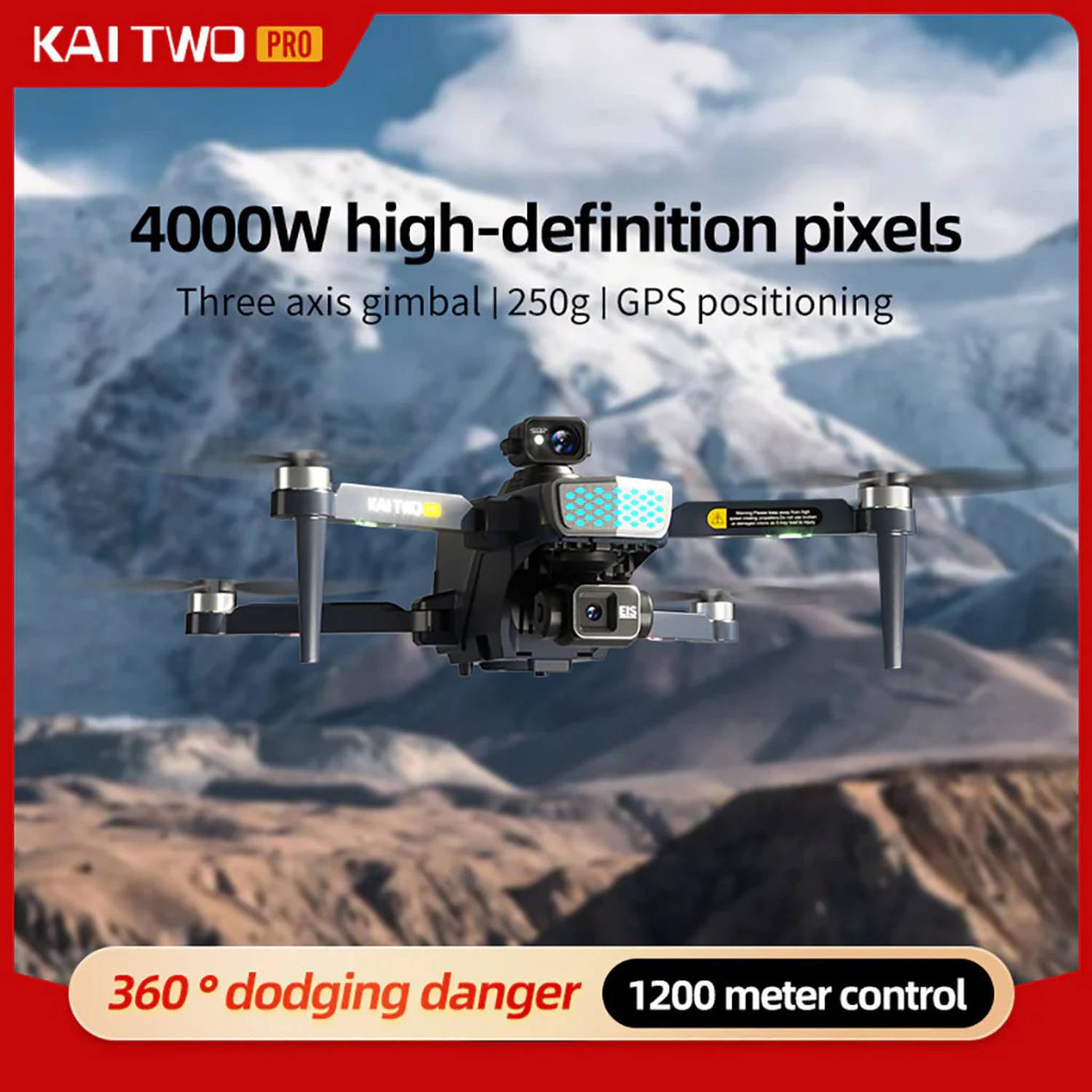 Playtastic KaiTwo Pro GPS Drone - Image 5