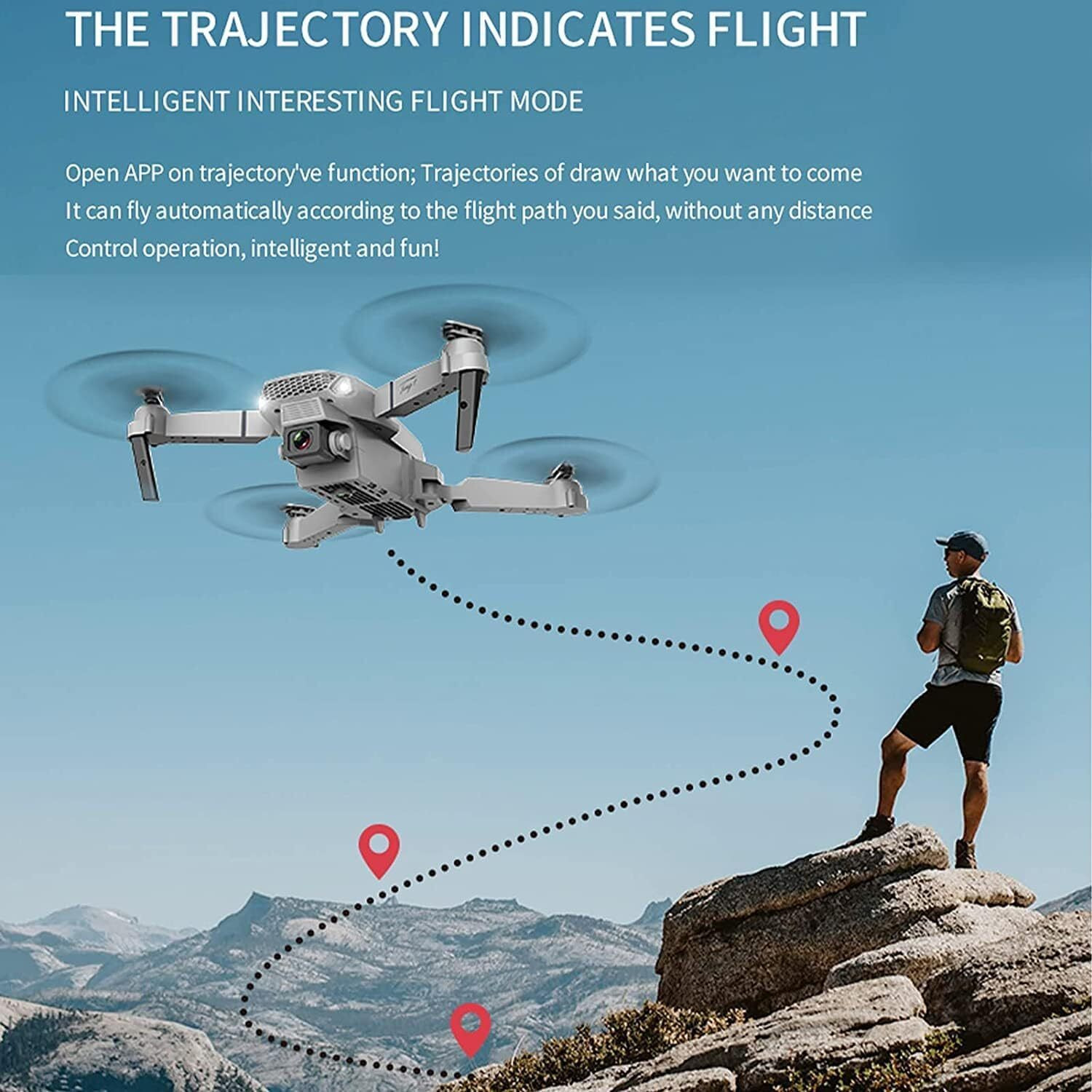 Image of CRISANTOWILLA Drone With Camera 1080P Live Video, Altitude Hold, One Key Start Drone