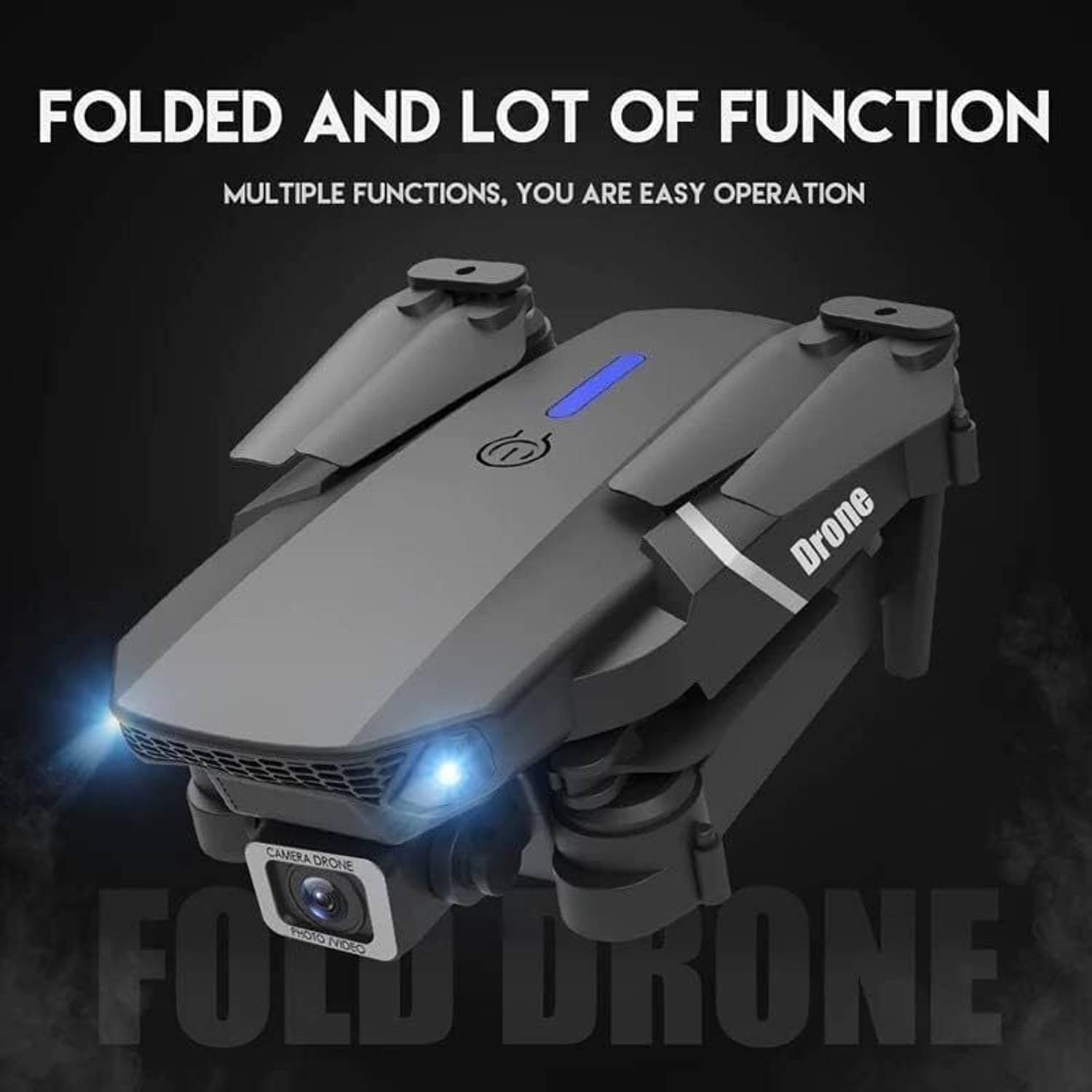 tmwilla E88 4K HD Dual Camera Drone - Image 3