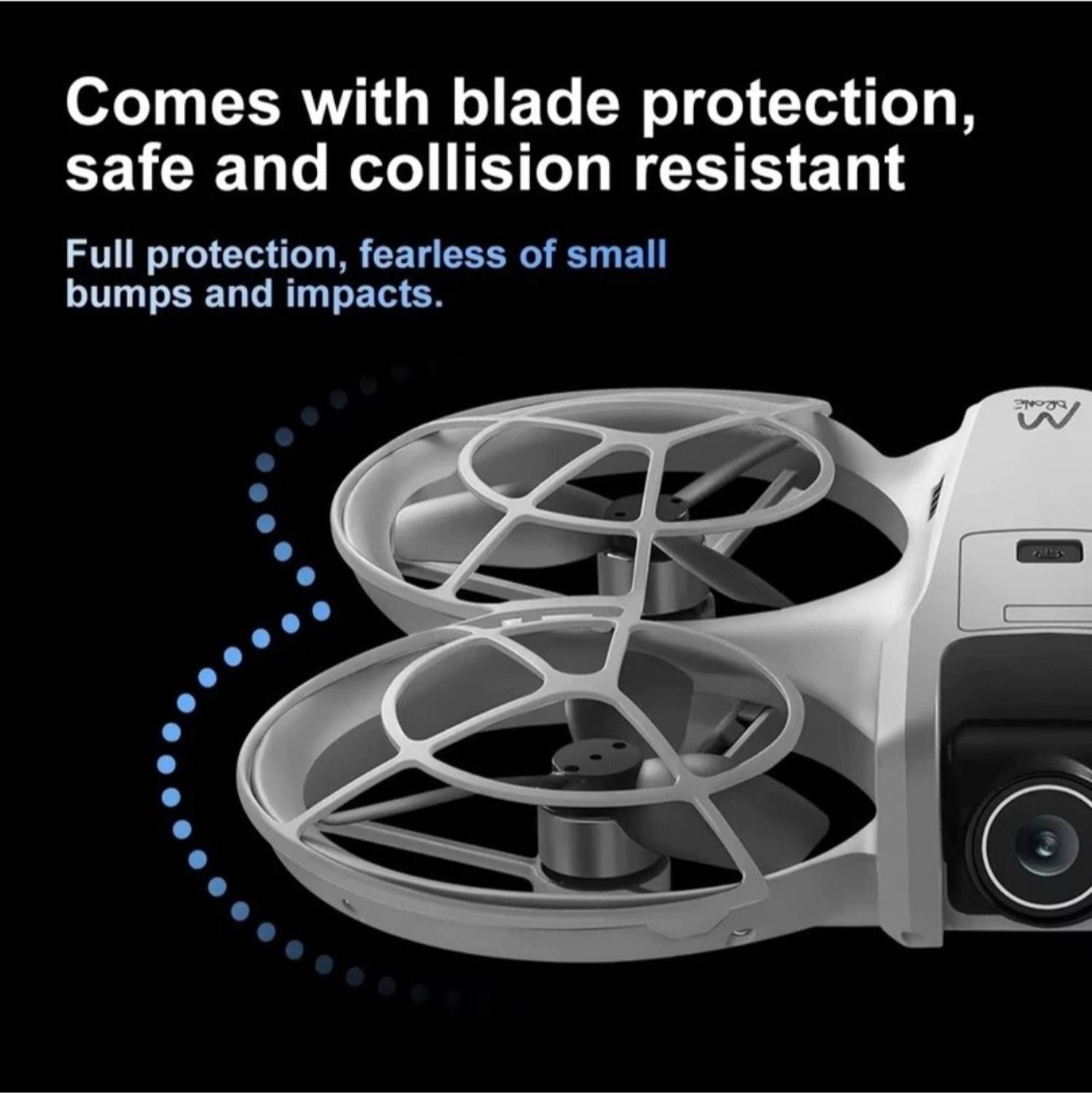 MAYURI Professional WiFi Dual Camera Drone White - Image 5