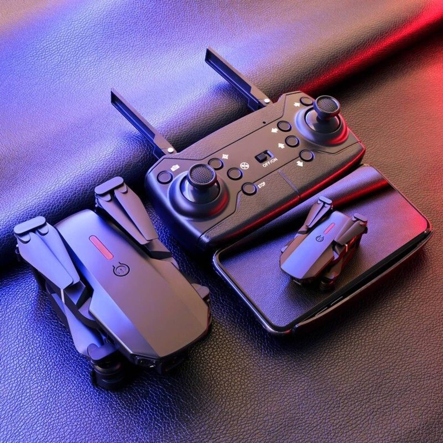 SUKEN Black Quadcopter Drone