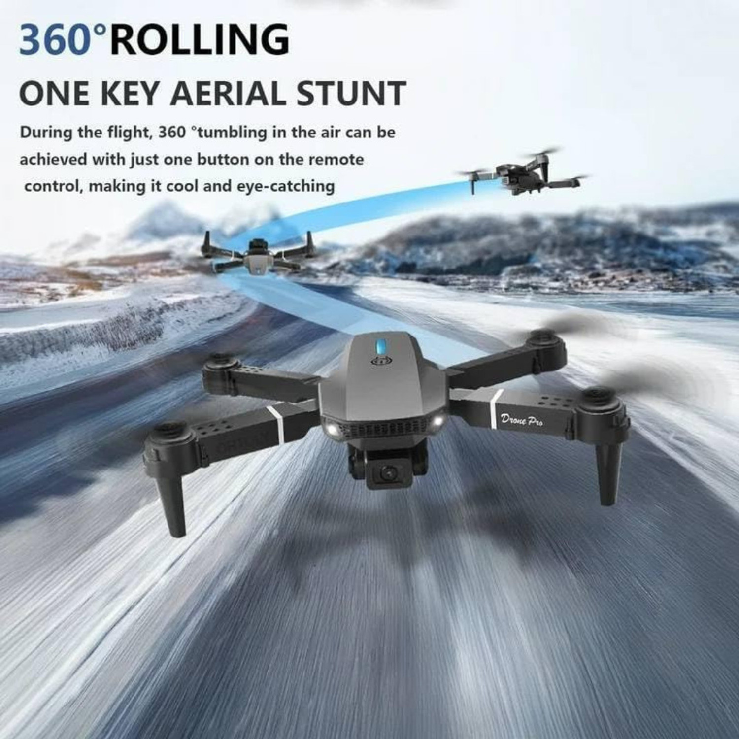 Image of fayvoo 4K WiFi Camera Drone for Adults & Kids Toy Drone with Remote Control Drone