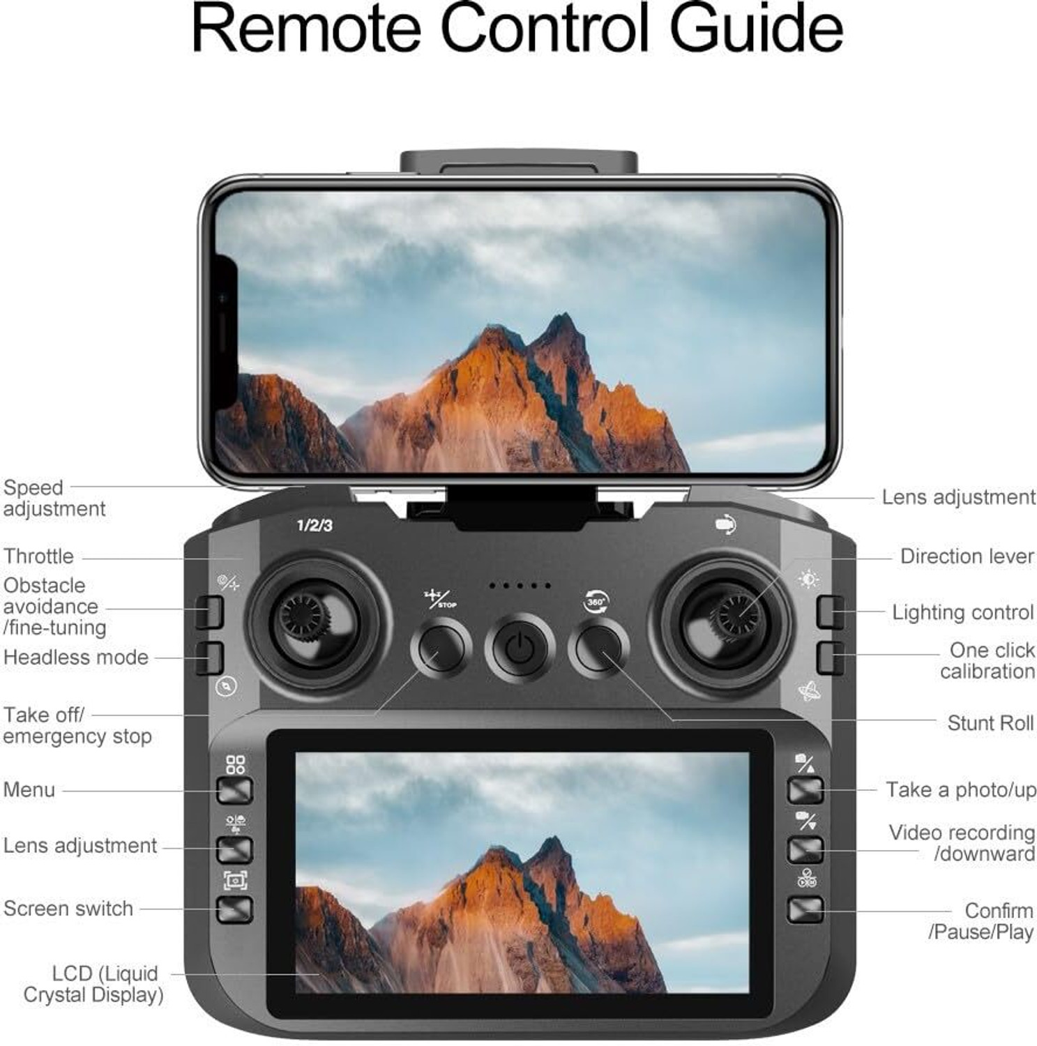 Image of GAMESOUL M9 Brushless Foldable 6-Axis Gyro UAV Aerial Photography 480p Screen Control Drone