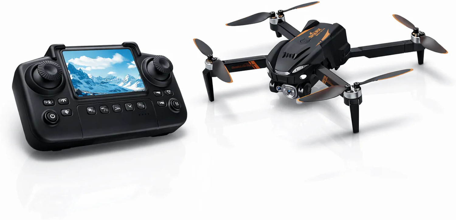 Image of Playtastic S6H Pro Aerial Camera Drone with Built-in Remote Display Drone