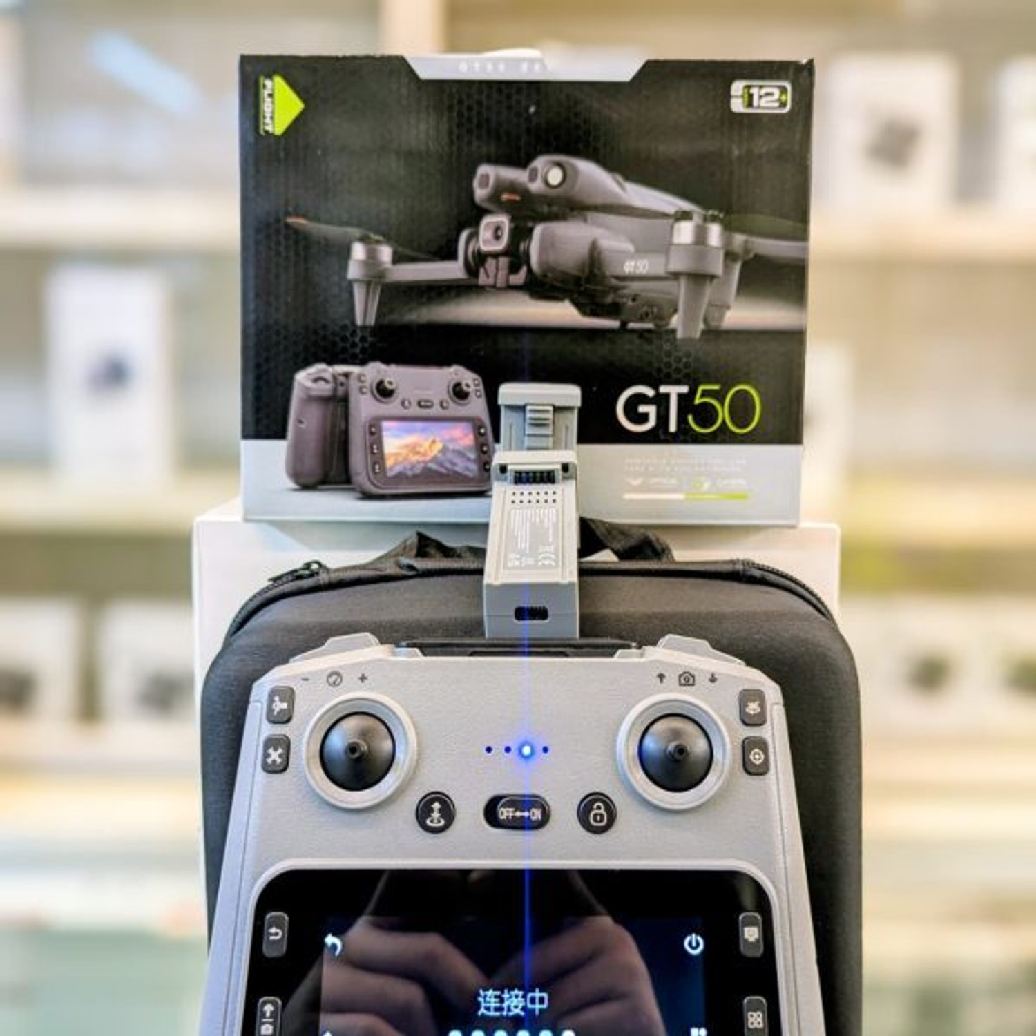 Image of Divine creation GT50 Pro Foldable 4K GPS Smart Drone with HD Camera,Optical Flow Positioning T17 Drone
