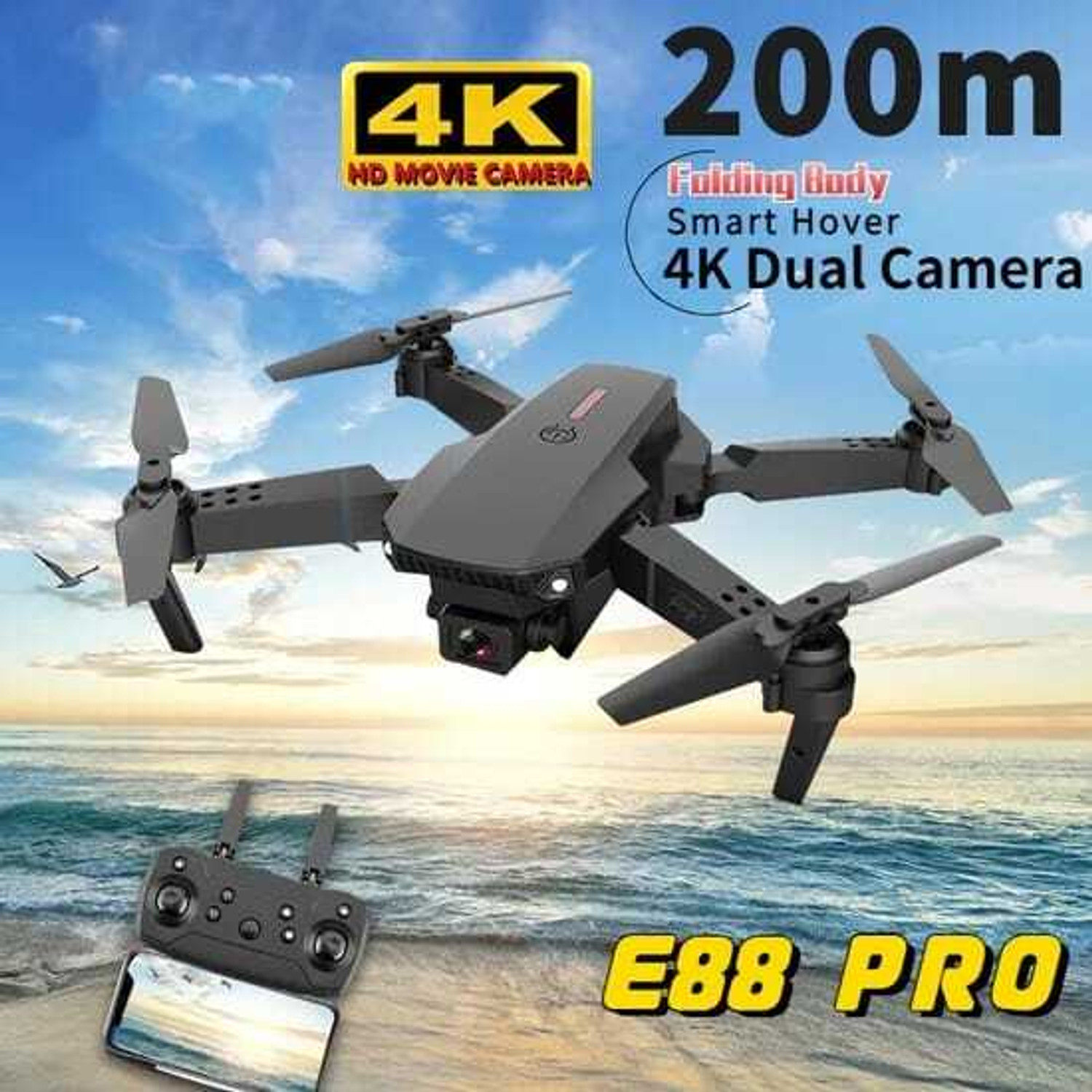 Image of DroneVusta E88 Pro Drone