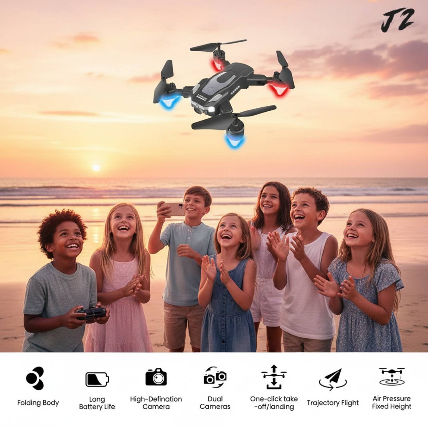 Clubmall j2 4K Camera Drone - Image 5