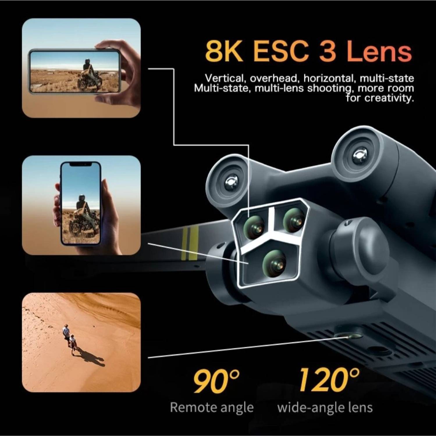 LUMINAX M3 Max Dual Camera Quadcopter - Image 2