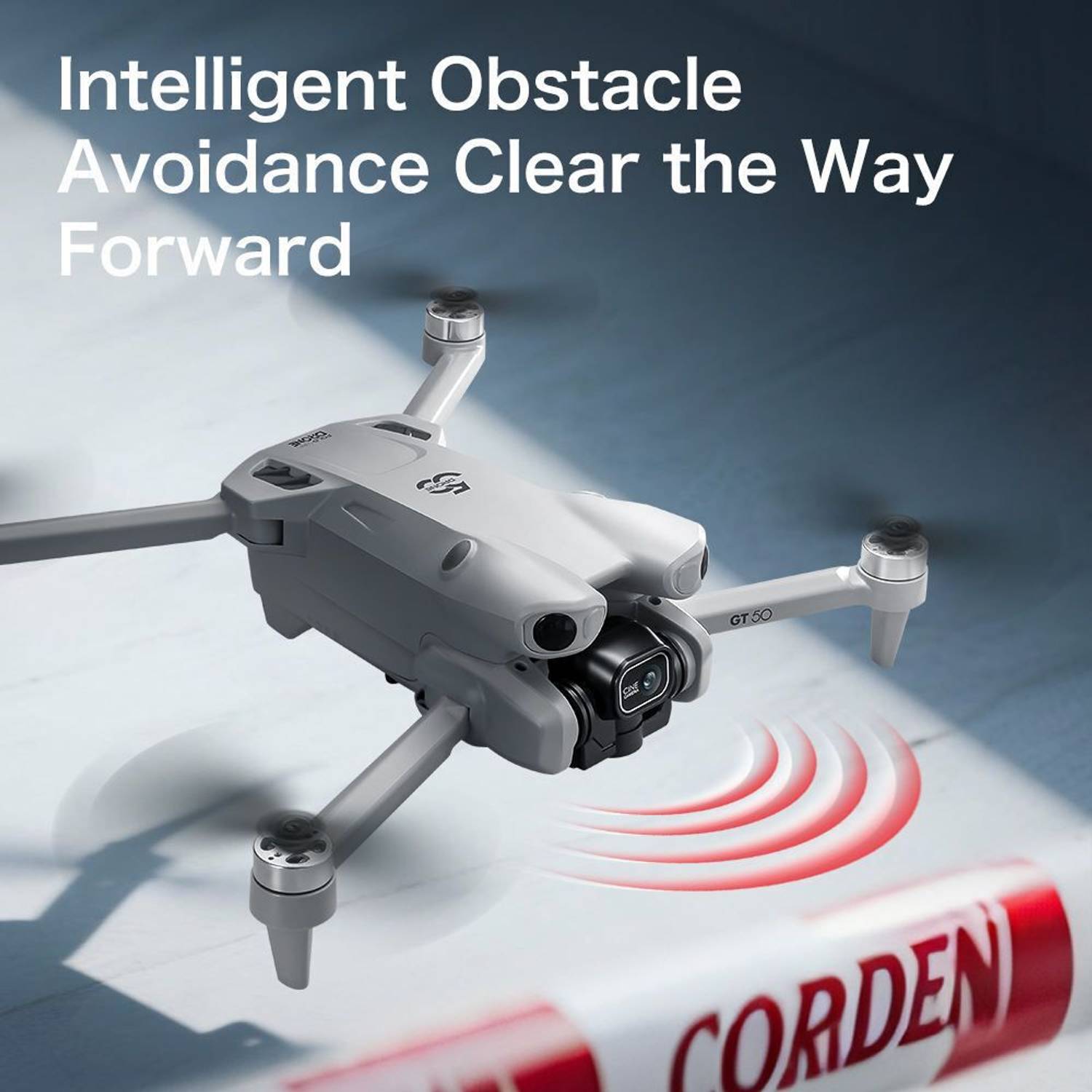 Divine GT50 SkyVoyager Pro Foldable GPS Drone - Image 4