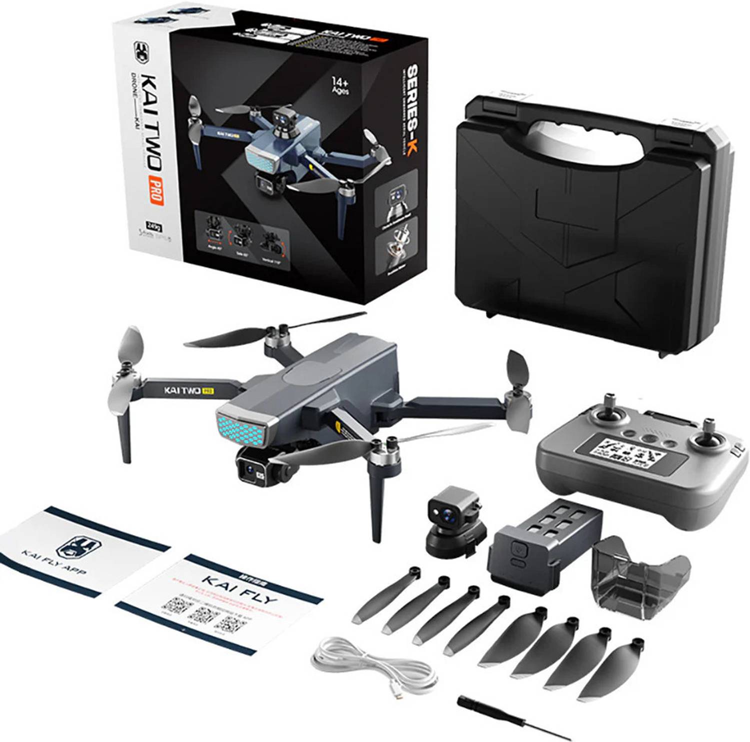 Playtastic KaiTwo Pro GPS Drone - Image 1