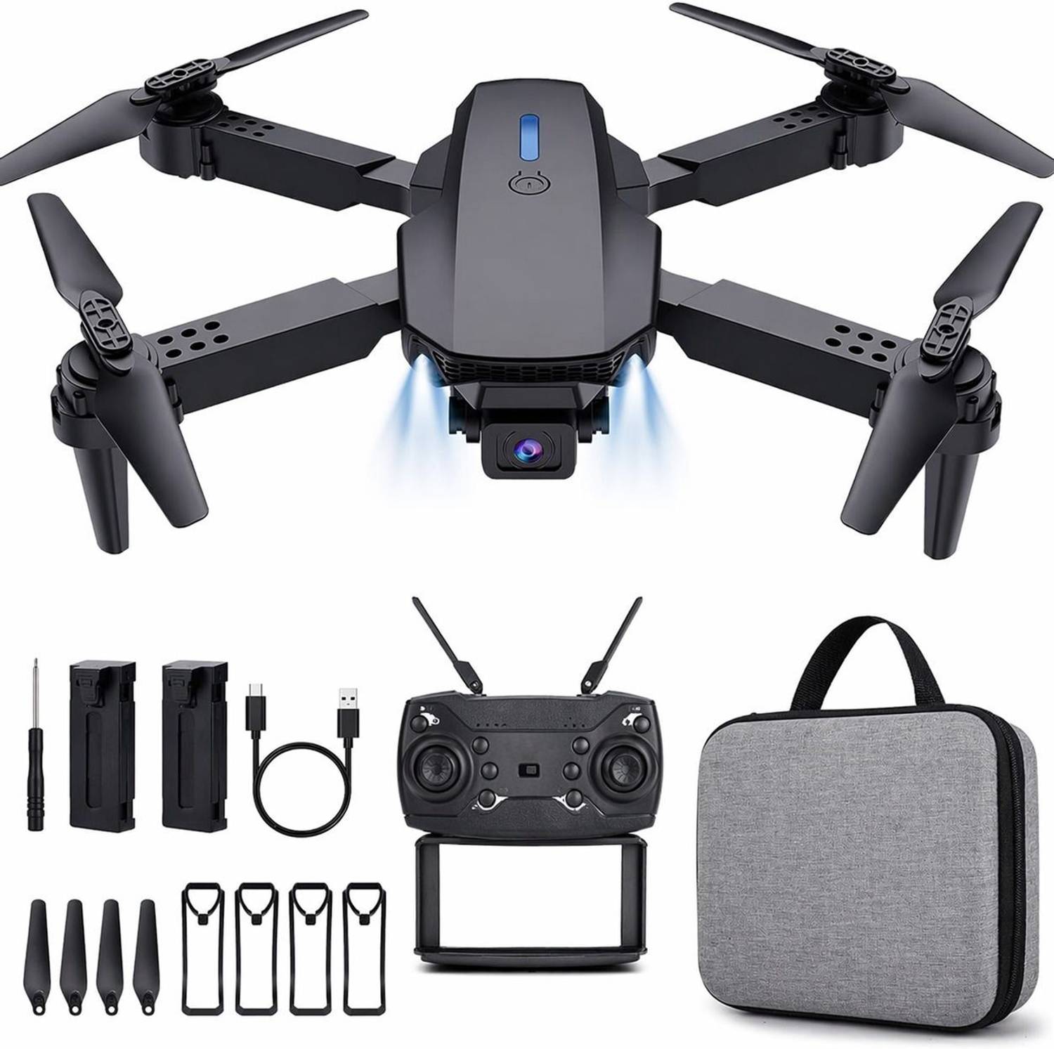 TULRAV E88-01 Foldable Drone with Dual Camera Drone