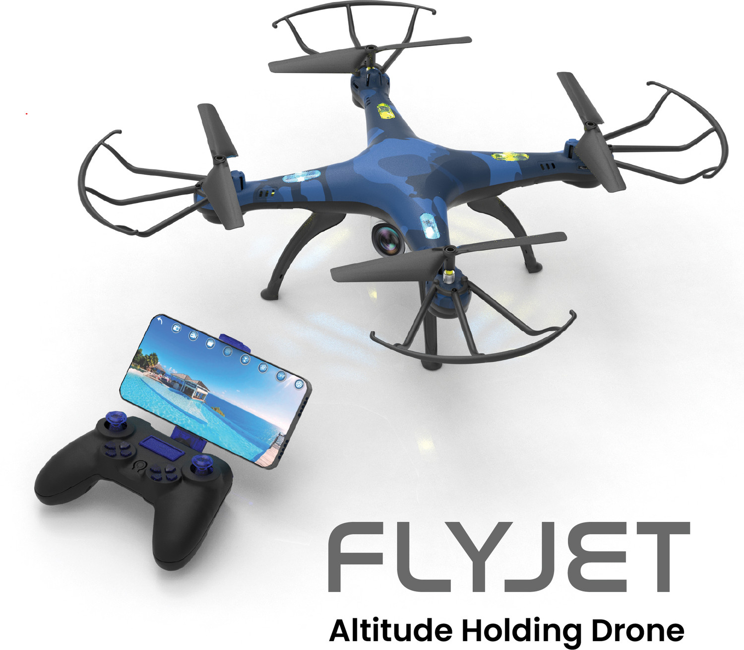 Image of Electrobotic Fly Jet Drone 09 with Four Batteries Drone