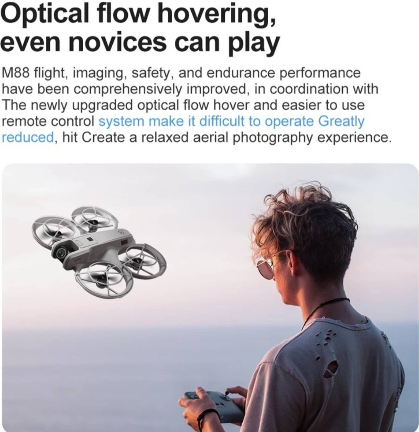 MAYURI Professional WiFi Dual Camera Drone White - Image 3