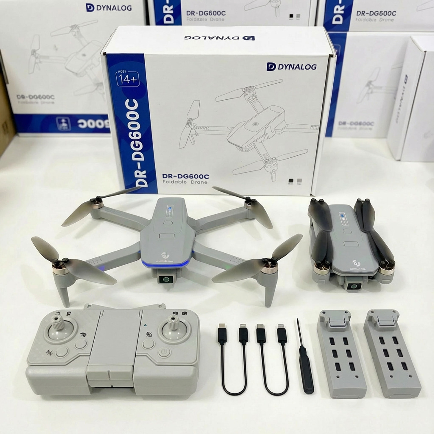 Image of Godhox Dynalog 4K GPS Camera Drone DR-DG600C Brushless Motors, FPV Live Video Drone
