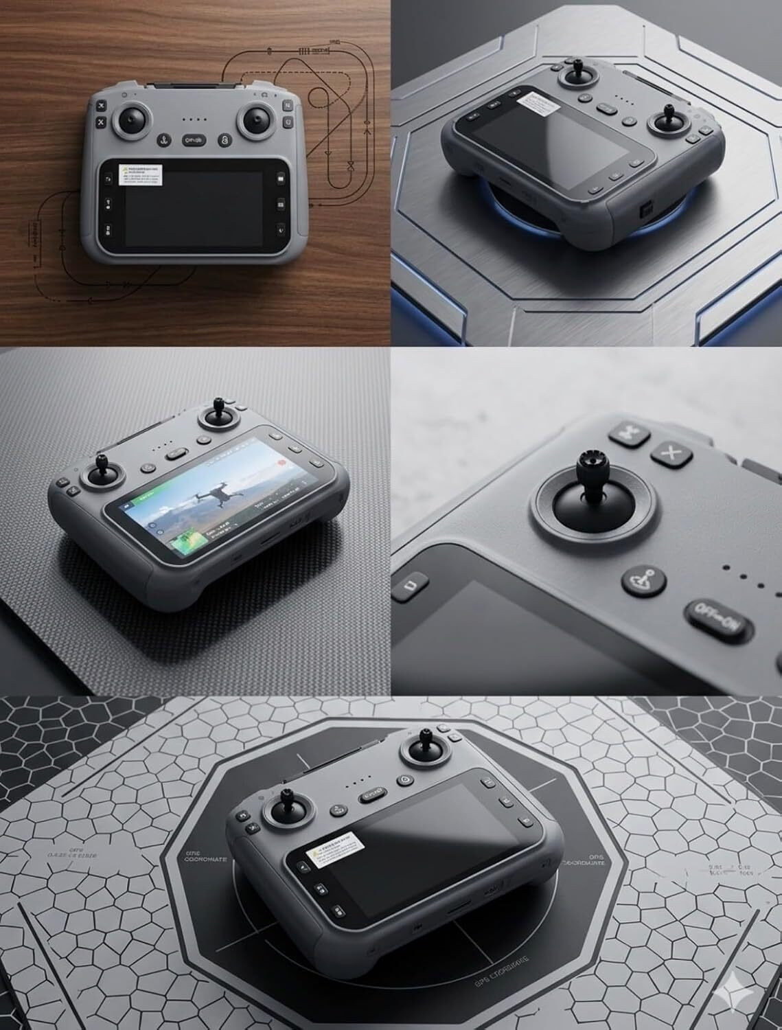 Image of DADA ENETERPRISE GT50 Foldable 4K Camera Drone with 12.5 cm Screen Remote,360 Obstacle Avoidance Drone