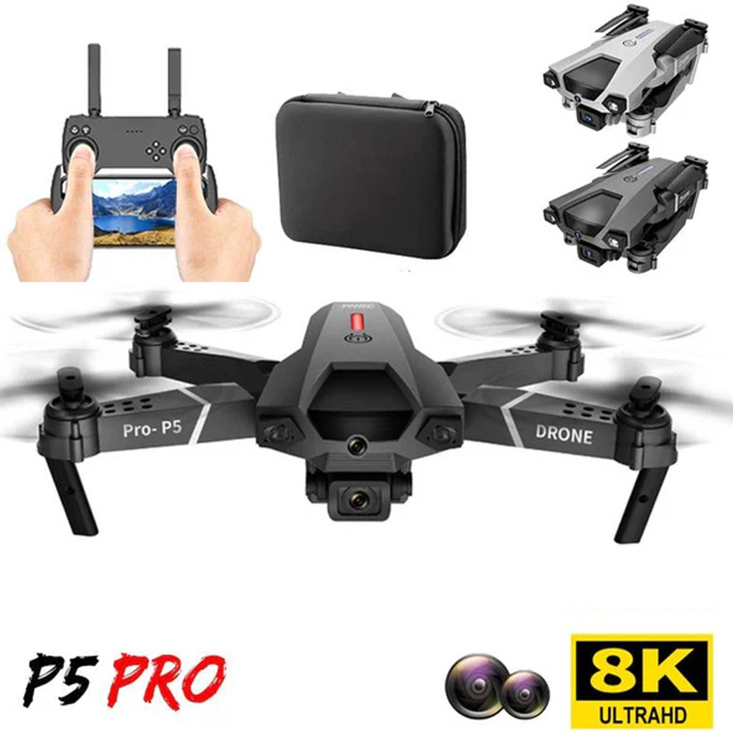 Clubics 5G 8K Sky P5 Pro Drone - Image 3