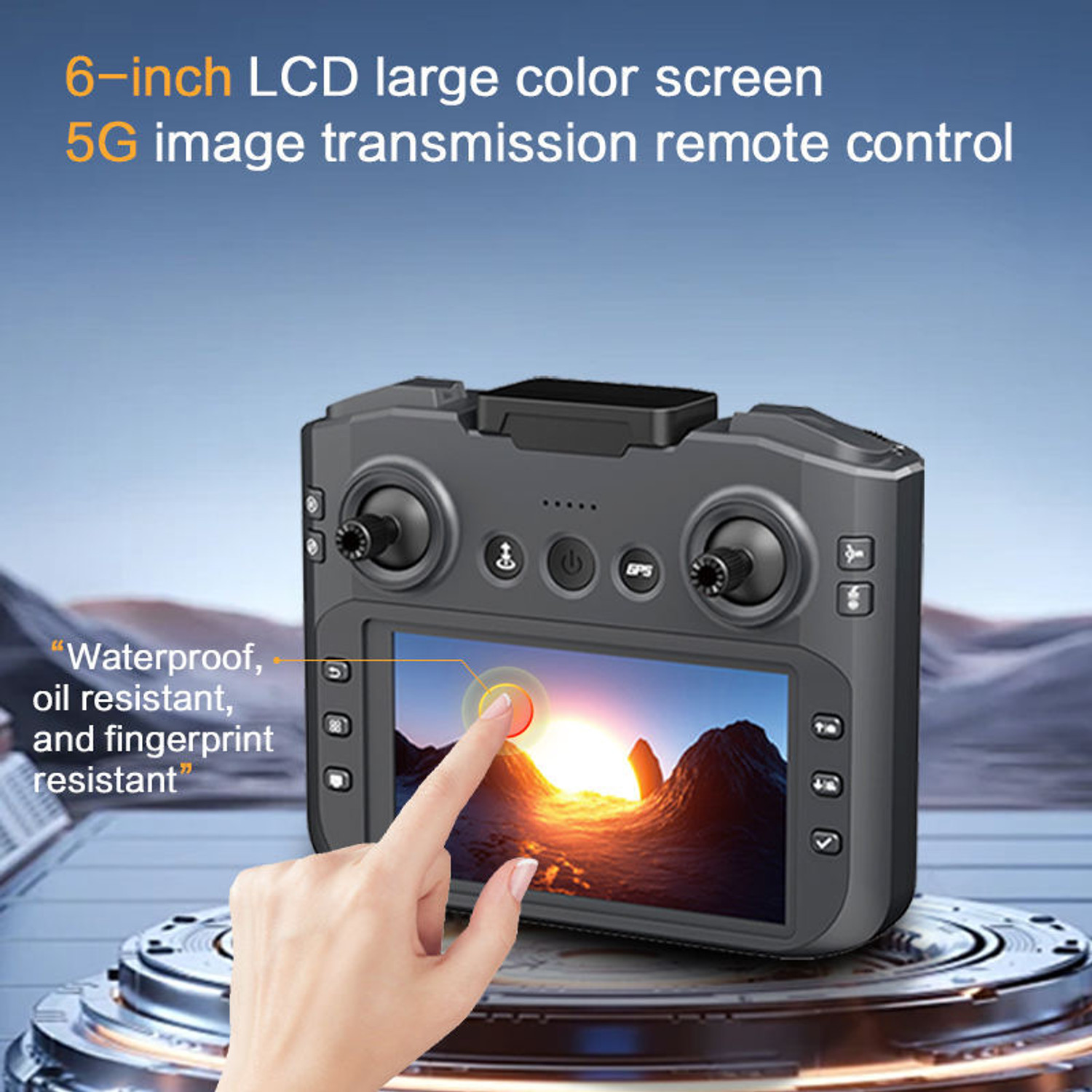 Image of Playtastic GD93 Pro Max 4 Directions 360 Degree Obstacle Avoidance With GPS Long Range Drone