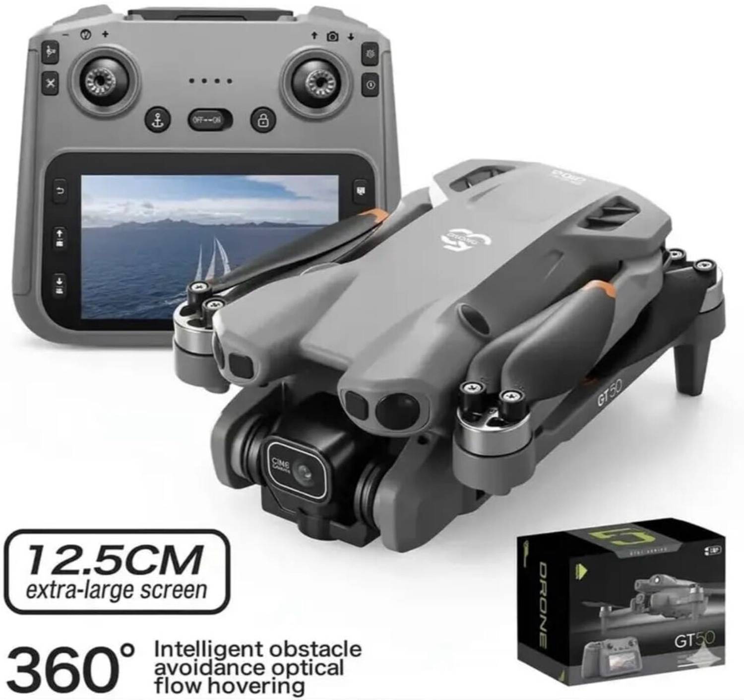 DADA GT50 Foldable 4K Camera Drone with Screen Remote - Image 2