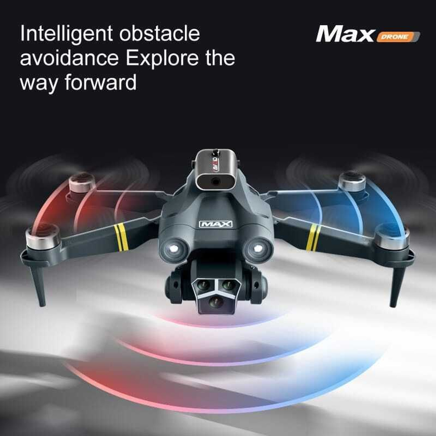 Image of Clubics DRONE M3 Max Ultra HD 4K Dual Camera Foldable Drone Long Flight Time WiFi FPV Drone