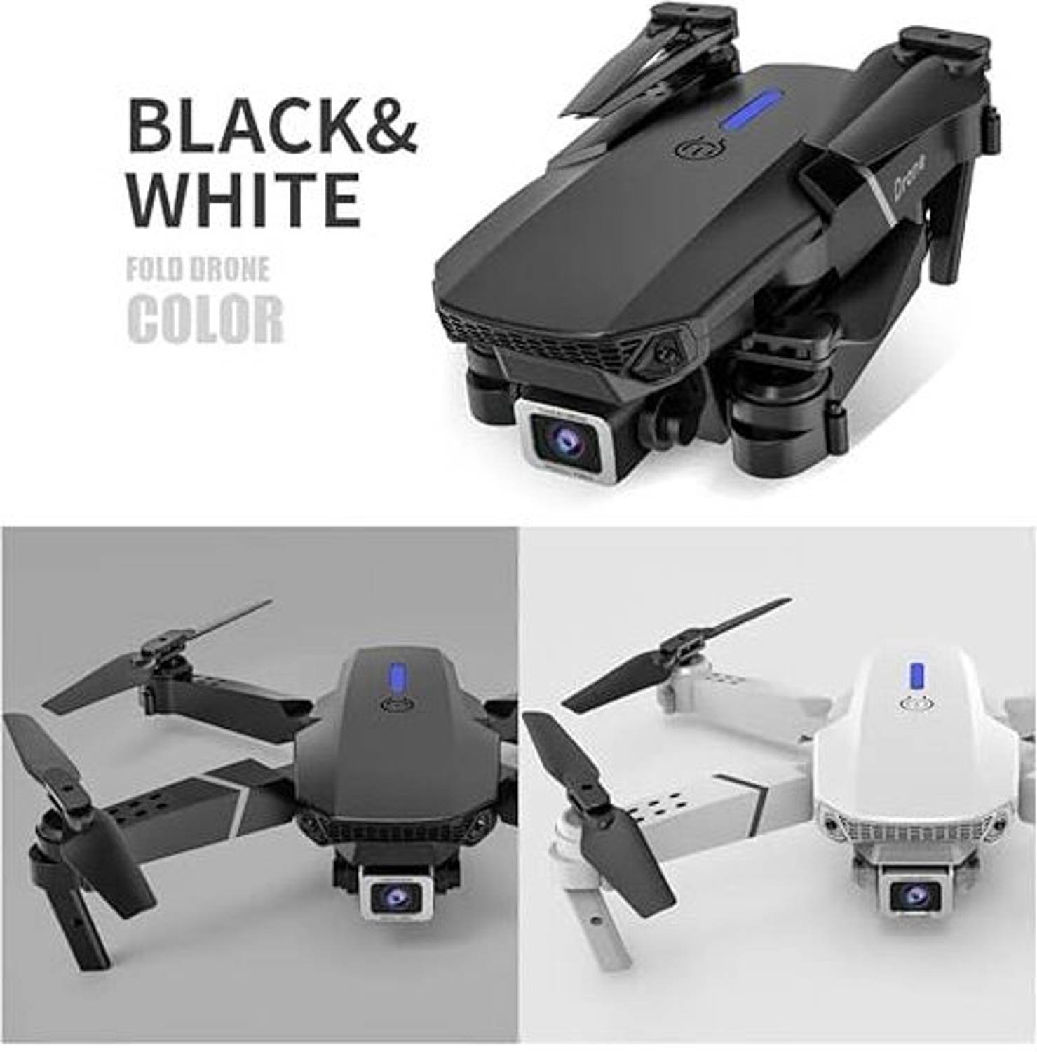 Flyzone 4K HD Foldable RC Drone with WiFi FPV Live Camera 6.9 GHz