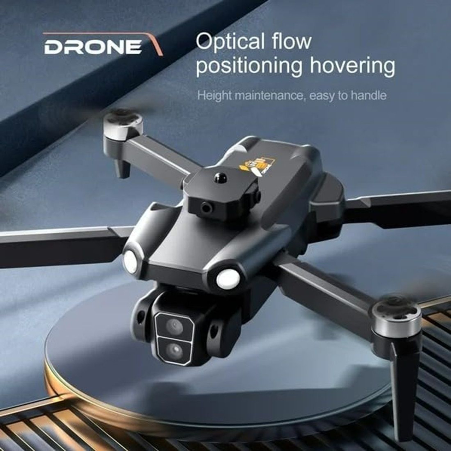Image of Harinder 4K Dual Camera Drone with Obstacle Avoidance Brushless Motor WiFi FPV Gesture Drone