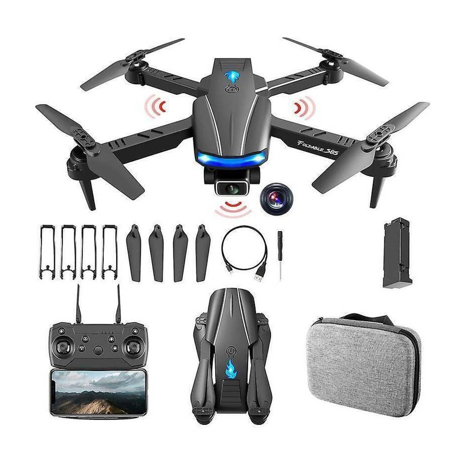Antman E99 with Dual Battery, Dual Camera, HD Video Drone