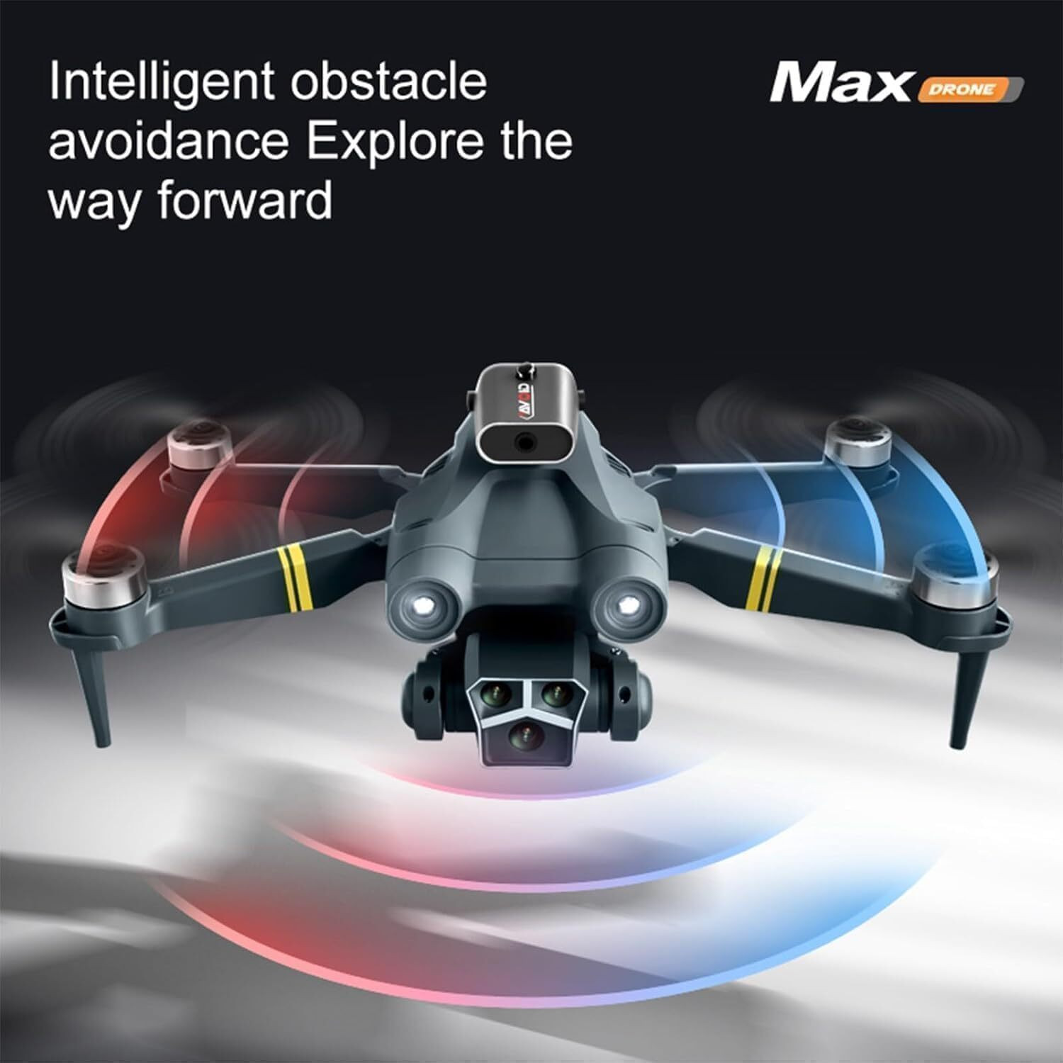 Image of VISSHI M3 Max - 4K Dual Camera, Foldable Quadcopter with WiFi FPV & Long Flight Time Drone