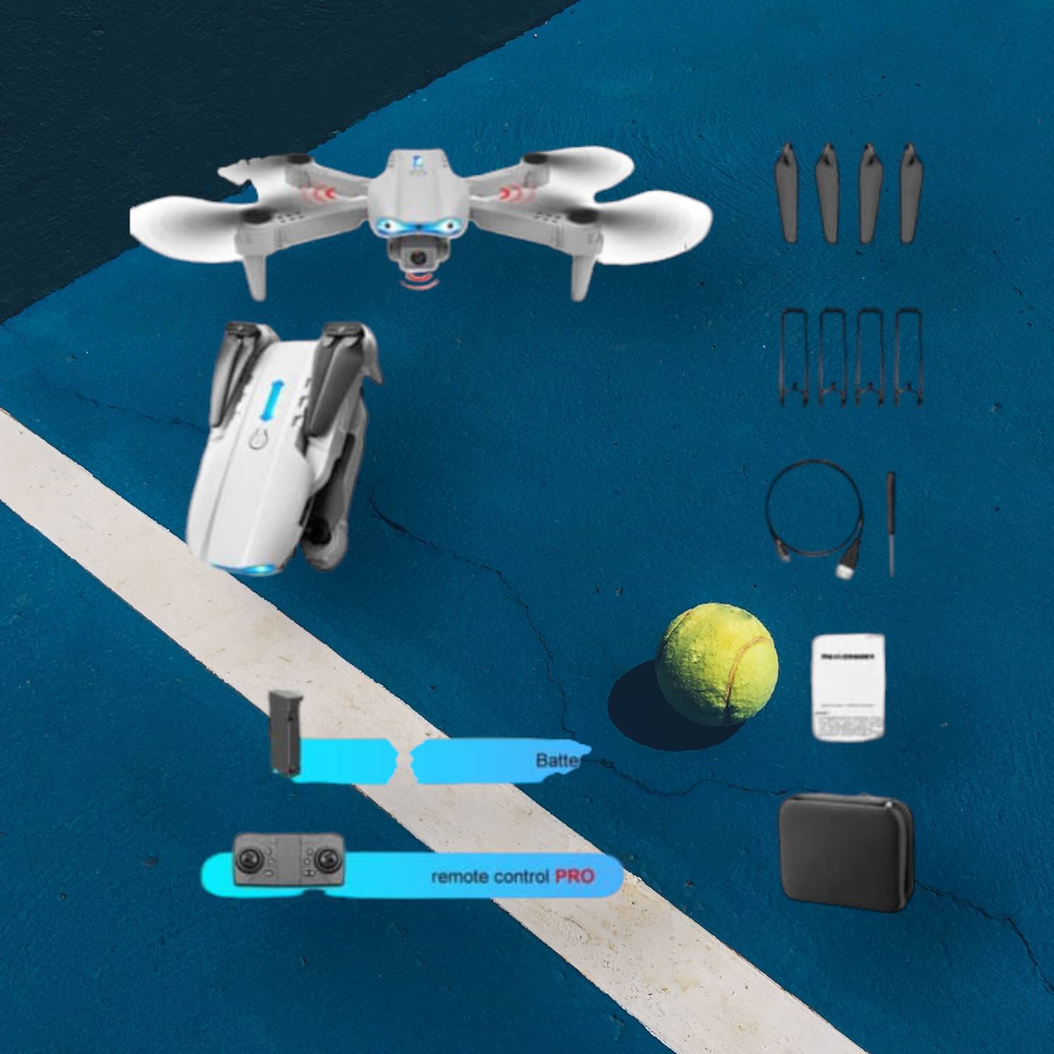 Swa Mi K3&E99 HD Drone 4K Camera For Adults professional Grey 3 Smart _24 Drone