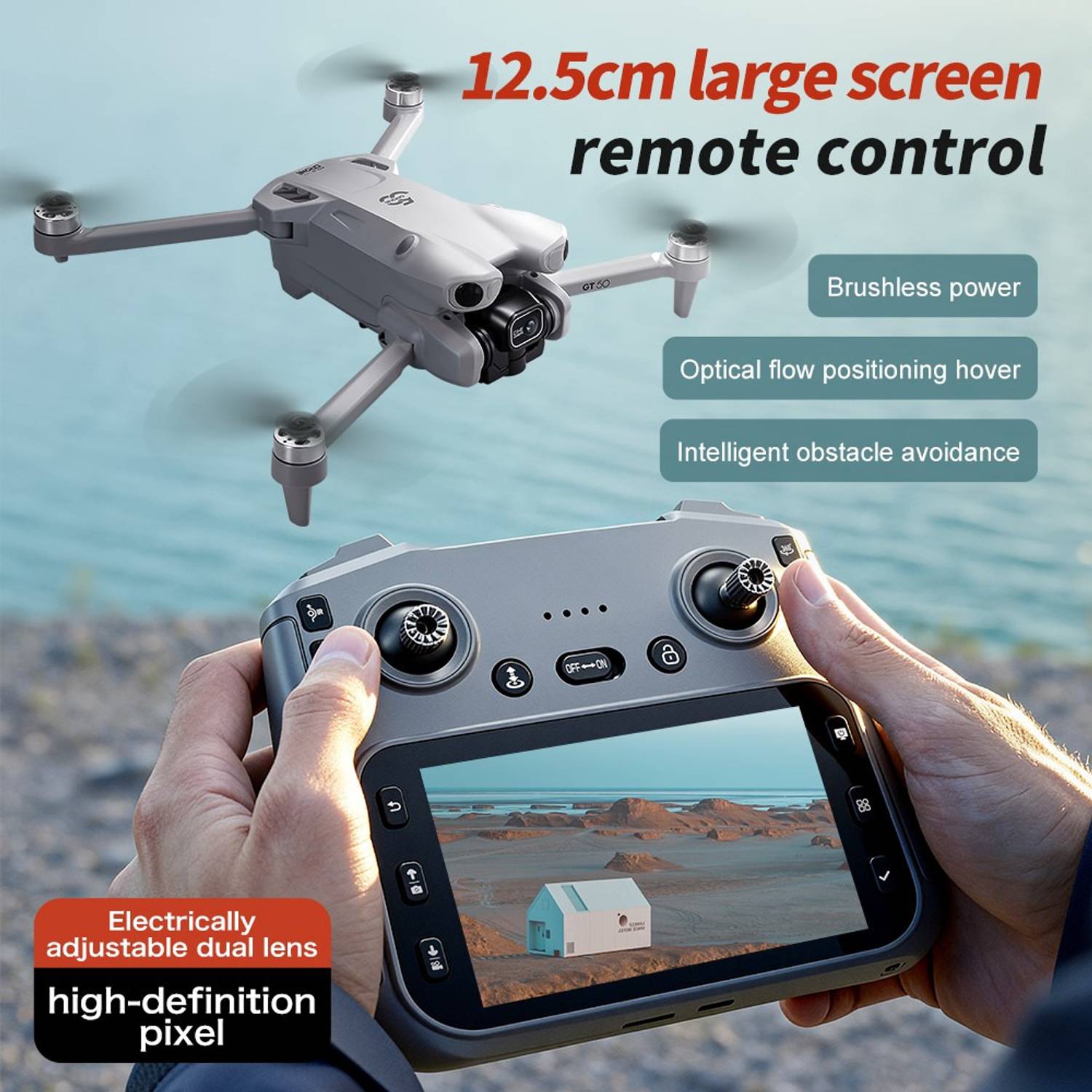 Divine GT50 Pro Dual Camera Drone - Image 2