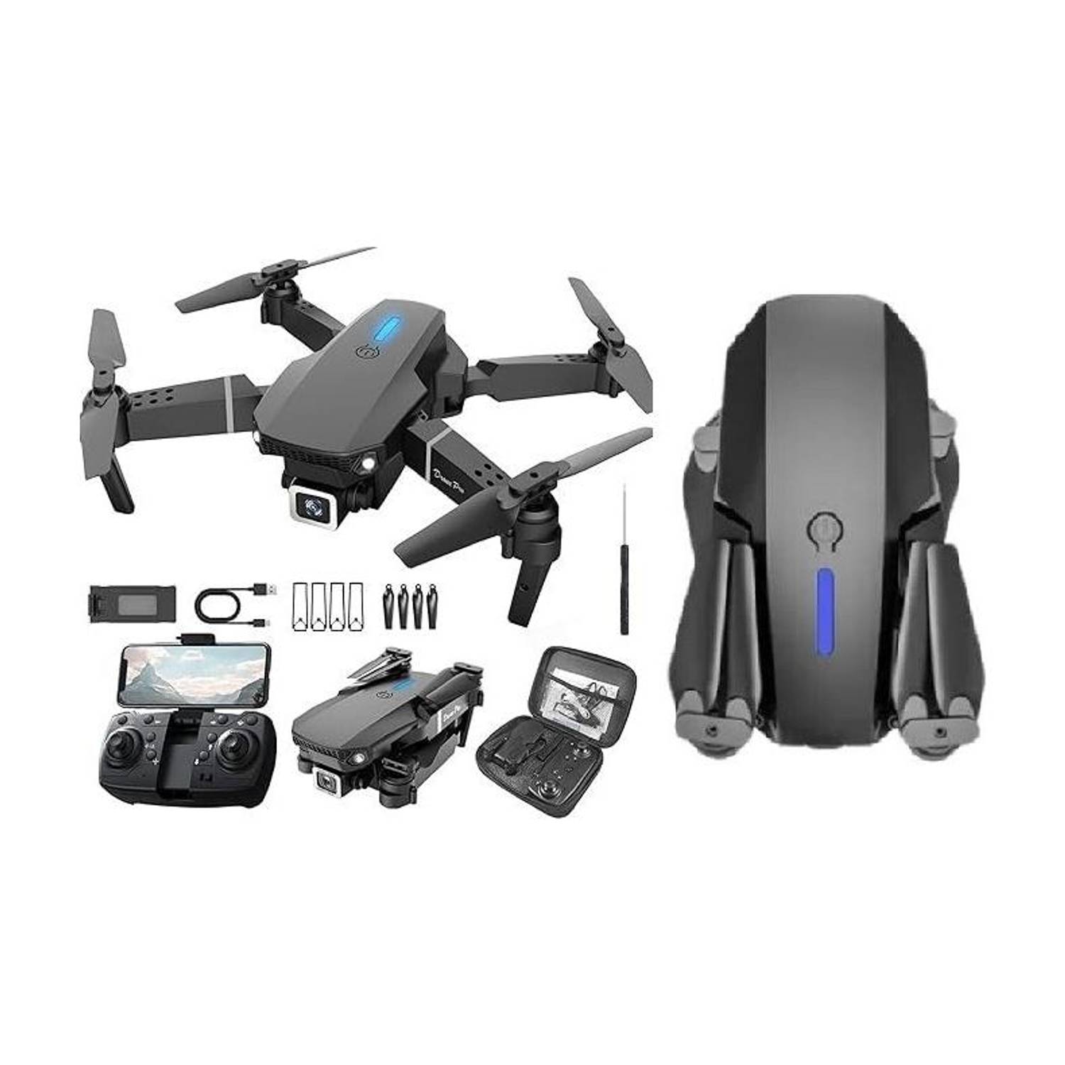 Dhruviyatik E88 Pro Falcon 4K Drone - Image 1