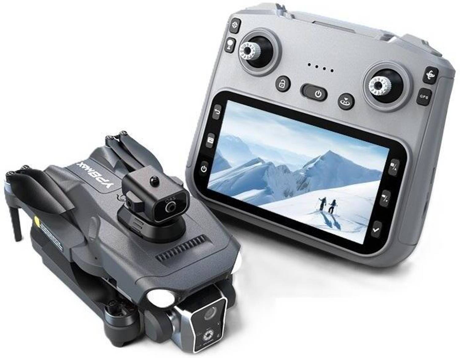 Playtastic YP8 Max GPS Drone with Camera Brushless 4.5-inch Screen Drone deal from flipkart