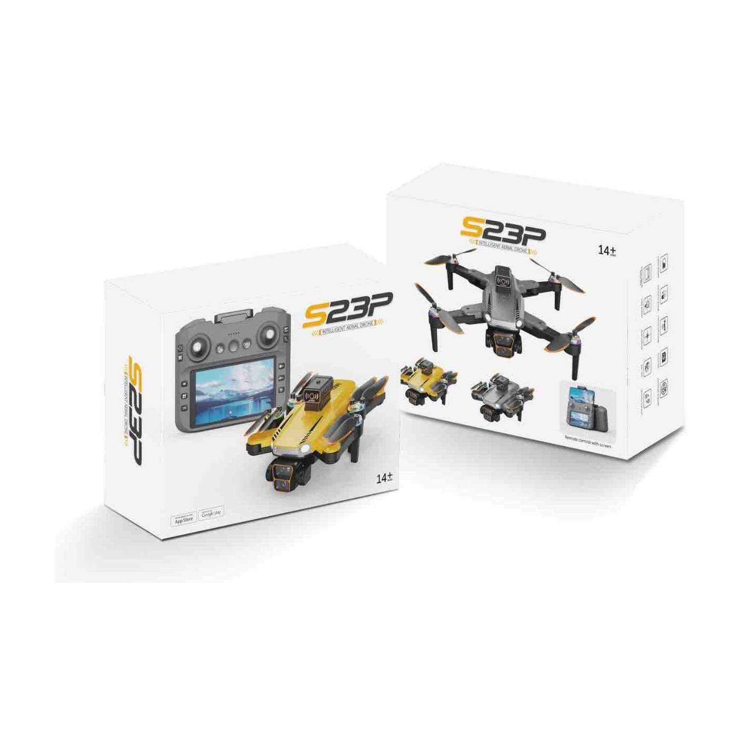 GAMESOUL S23P 4K DUAL CAMERA BRUSHLESS DRONE WITH OBSTACLE AVOIDANCE ONE-KEY TAKE-OFF Drone