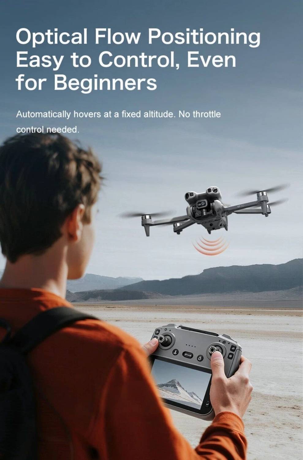 Divine GT50 SkyVoyager Pro Foldable GPS Drone - Image 2