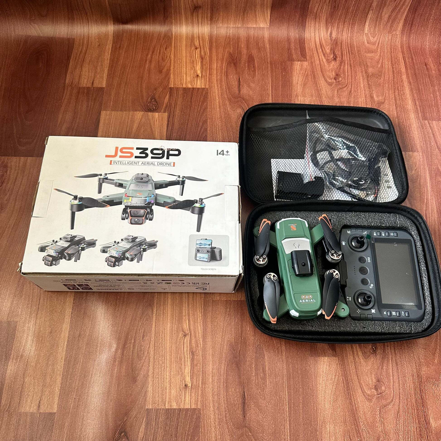 Image of GAMESOUL JS39P 4K Brushless Motor With Gimbal Camera Drone Display Remote Drone