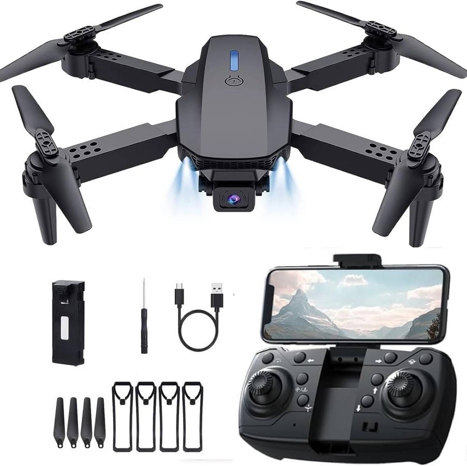 MAXX STAR E88 Pro Camera Drone - Image 1
