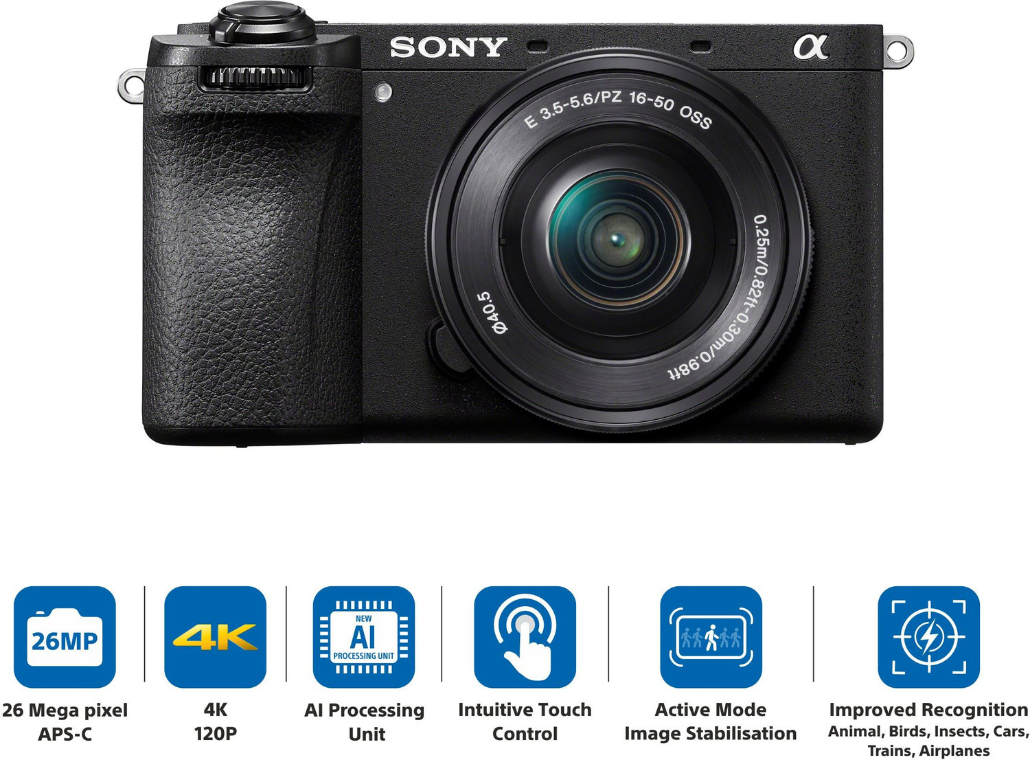 Image of SONY Alpha 6700M Mirrorless Camera Body With 18-135mm