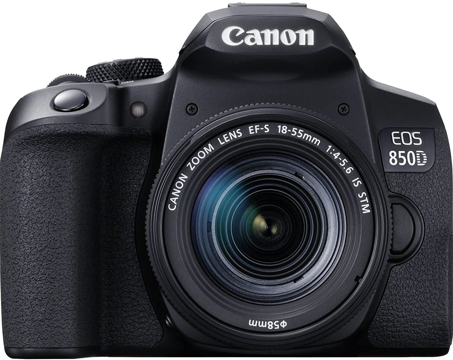 Image of Canon EOS 850D DSLR Camera body with EF-S18-55mm f /4-5.6 IS STM
