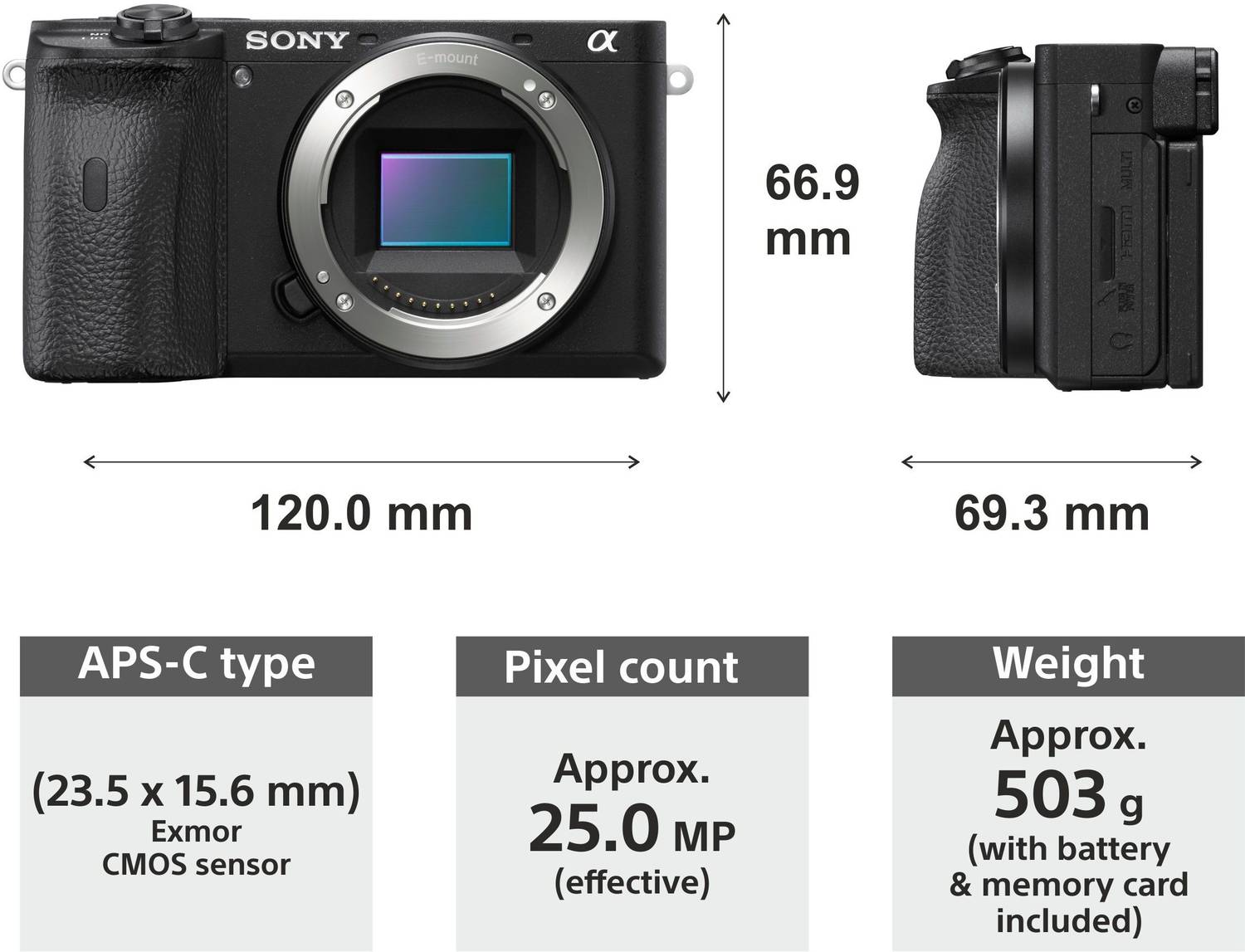 SONY Alpha ILCE-6600 APS-C Mirrorless Camera - Image 5