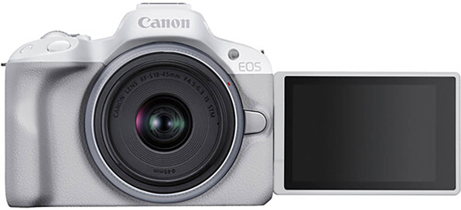 Canon EOS R50 Mirrorless Camera with 18-45mm Lens - Image 4