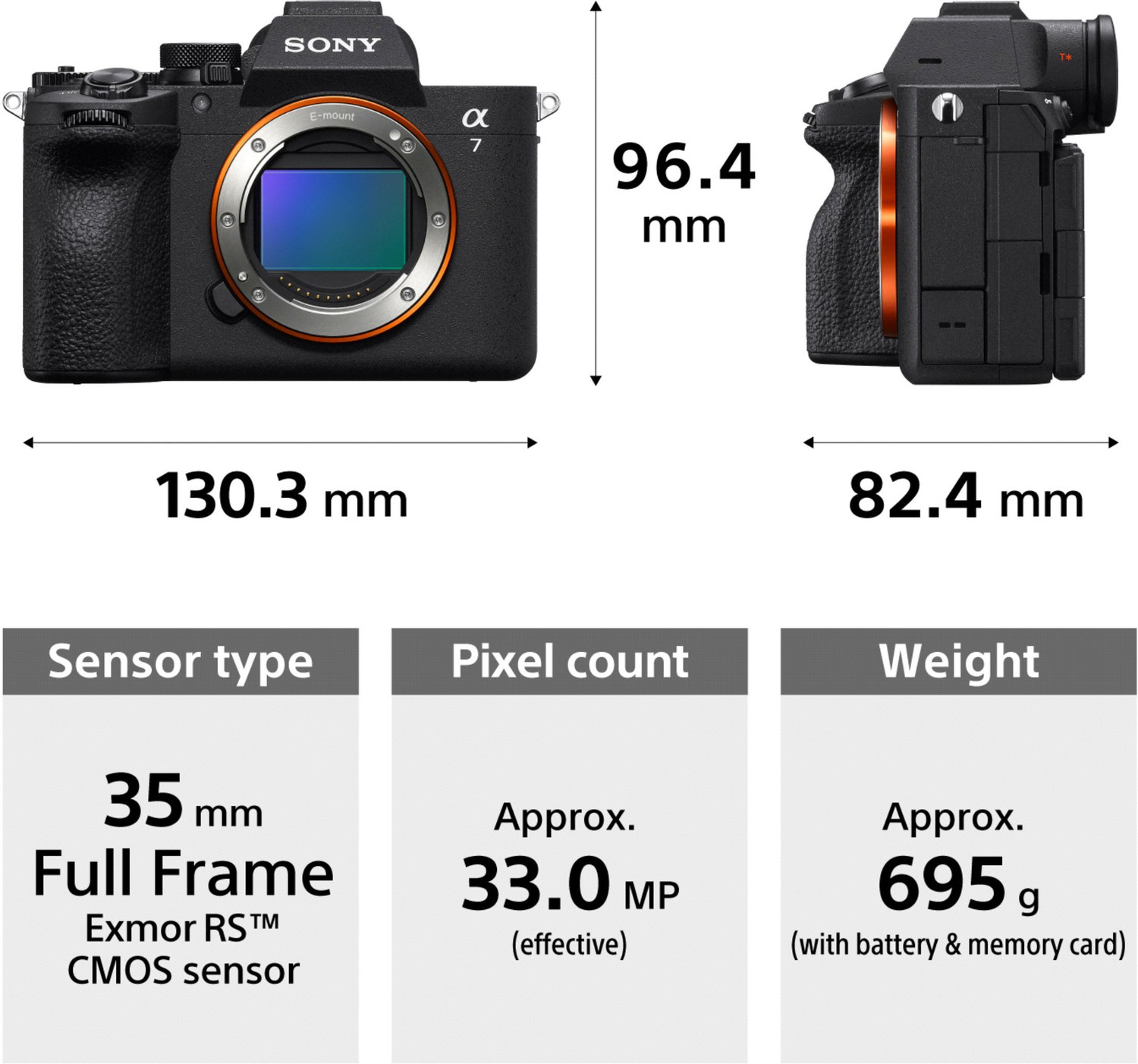Image of SONY ILCE-7M5 Mirrorless Camera ILCE-7M5