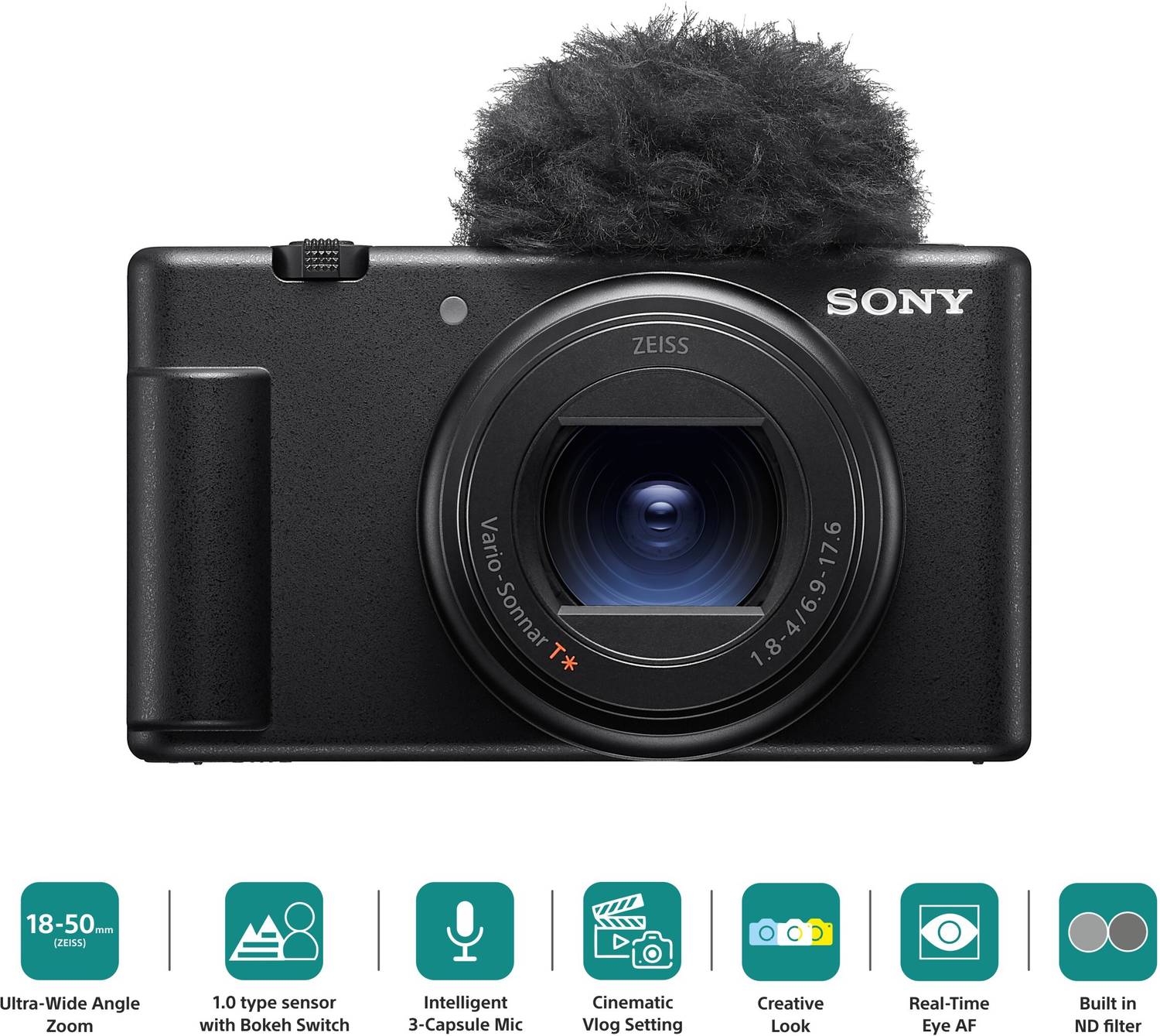 SONY ZV-1M2 Mirrorless Camera Body with Versatile 18 50 mm Price in