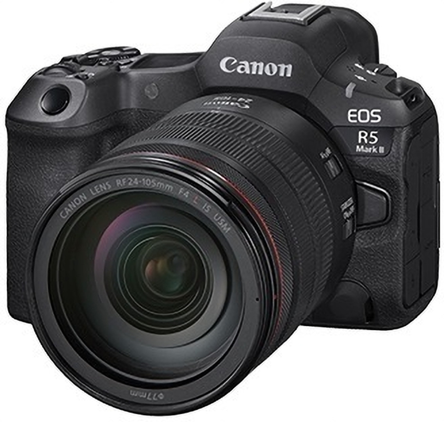 Image of Canon EOS R5 Mark II Mirrorless Camera Body with RF 24-105mm USM