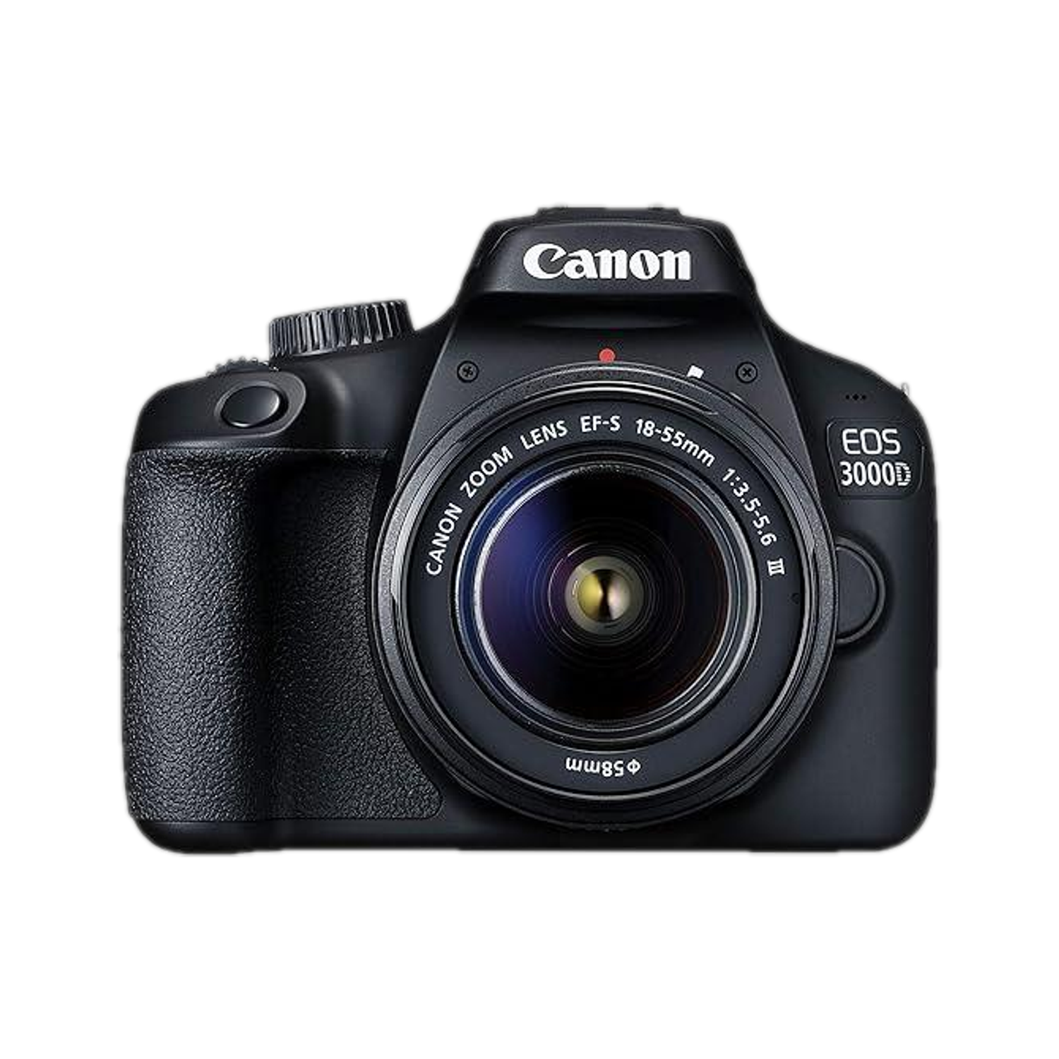 Canon EOS 3000D DSLR Camera 1 Camera Body, 18 - 55 mm Lens